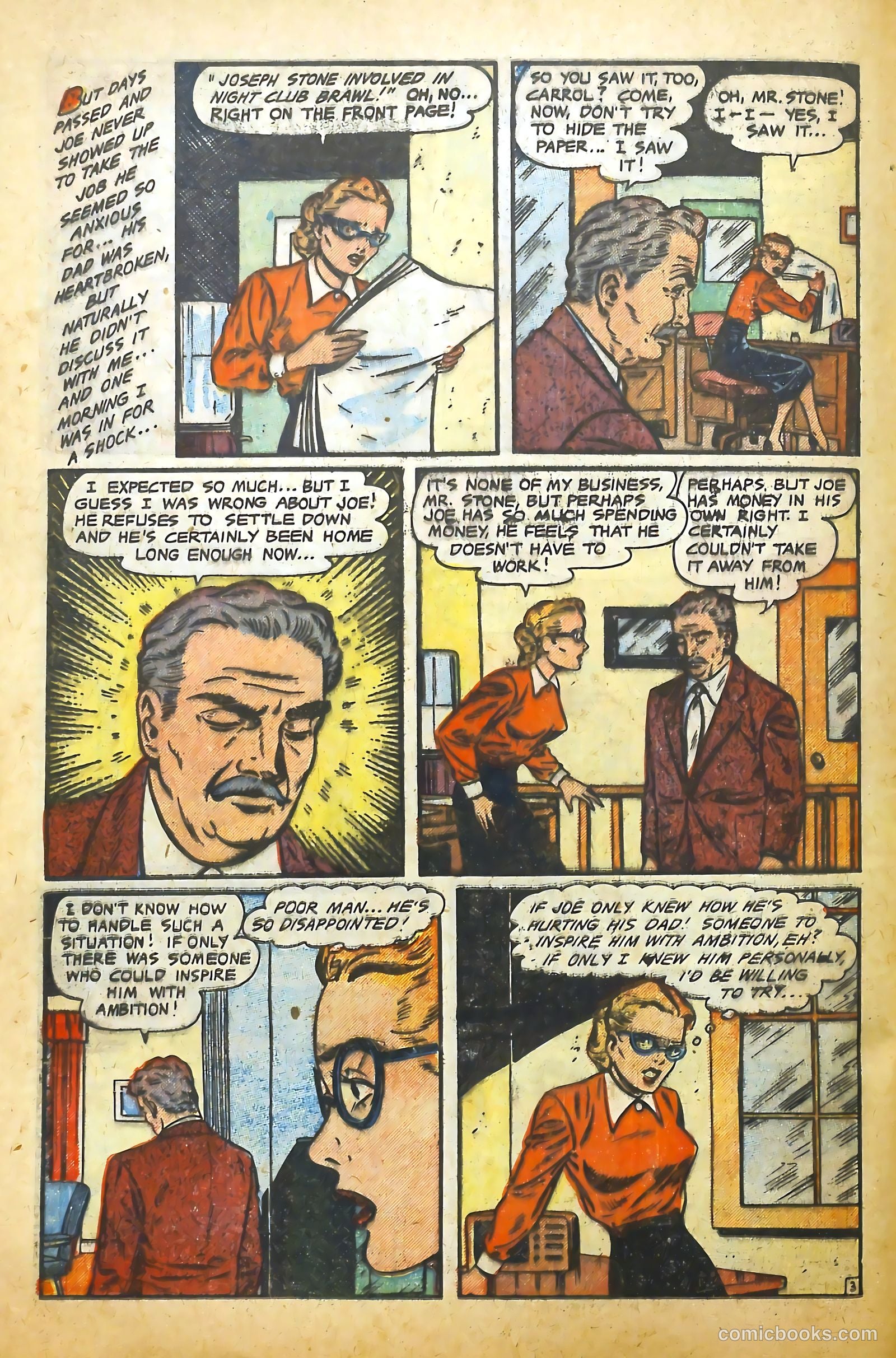 My Secret Marriage #1 (1953) — page 24 of 36