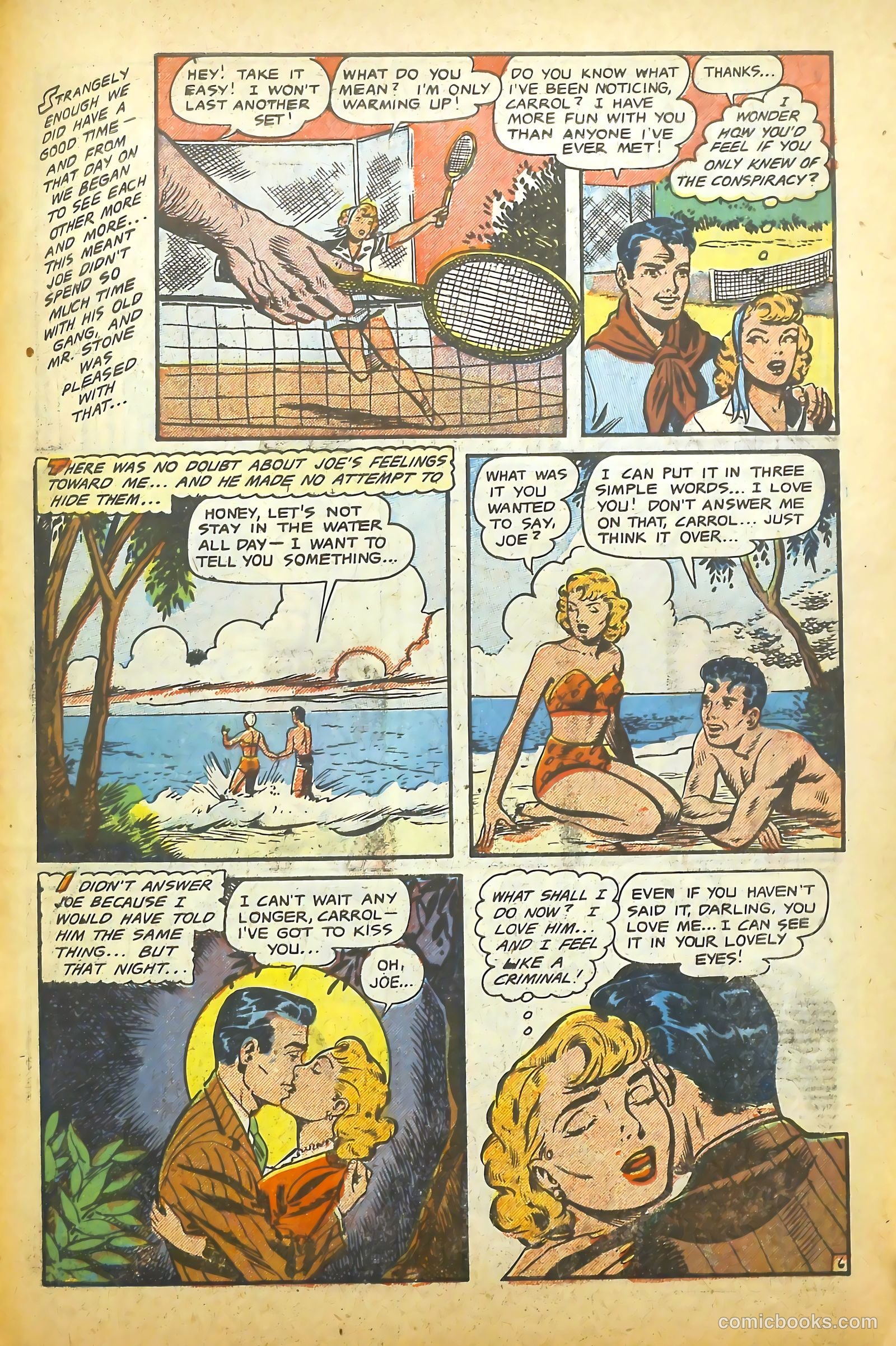 My Secret Marriage #1 (1953) — page 27 of 36