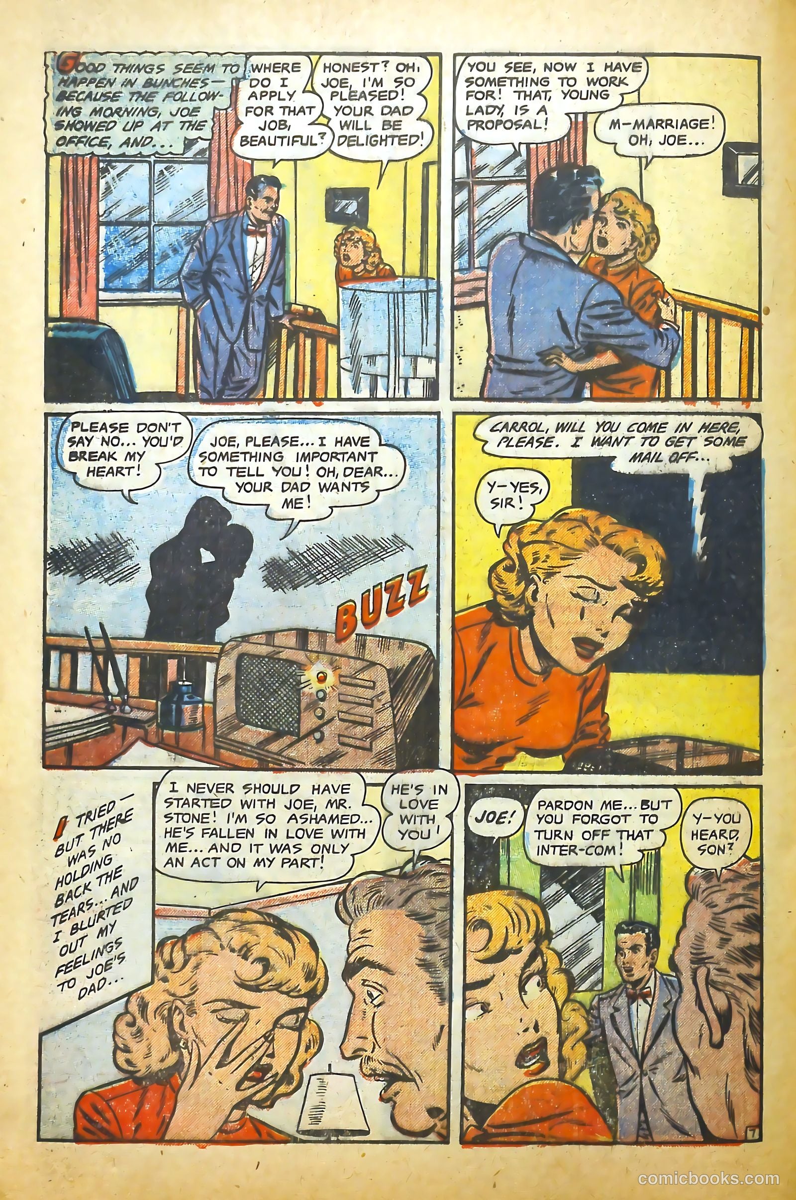 My Secret Marriage #1 (1953) — page 28 of 36