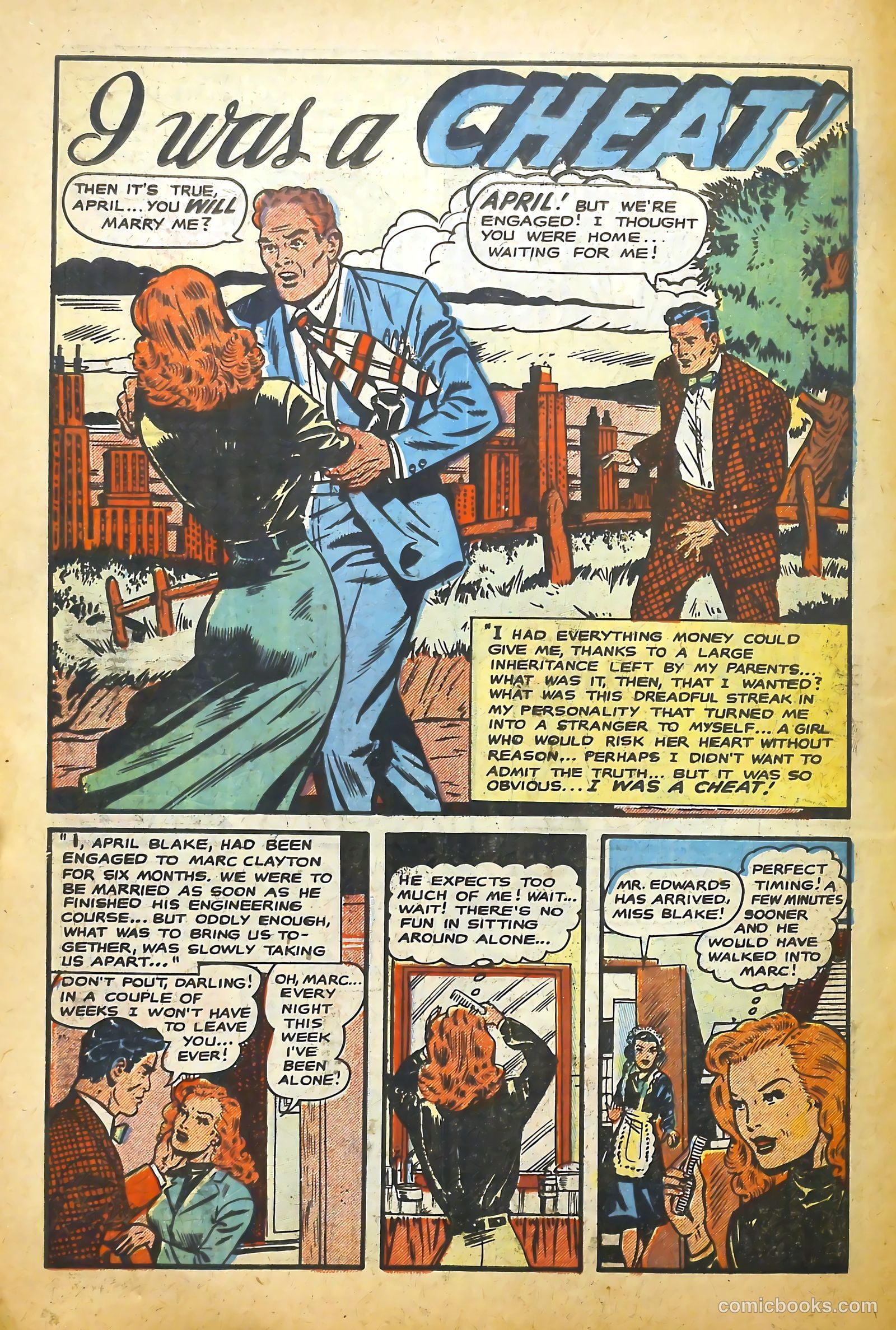 My Secret Marriage #1 (1953) — page 30 of 36