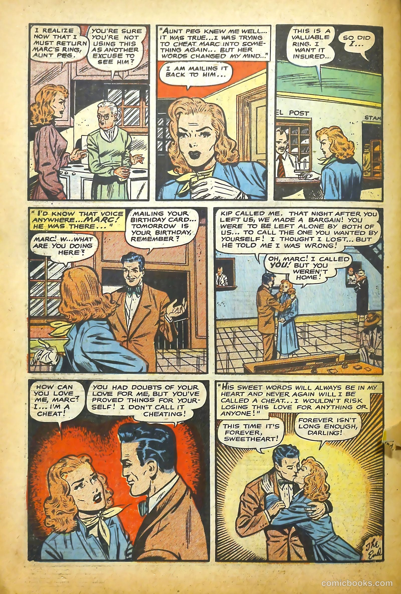 My Secret Marriage #1 (1953) — page 34 of 36