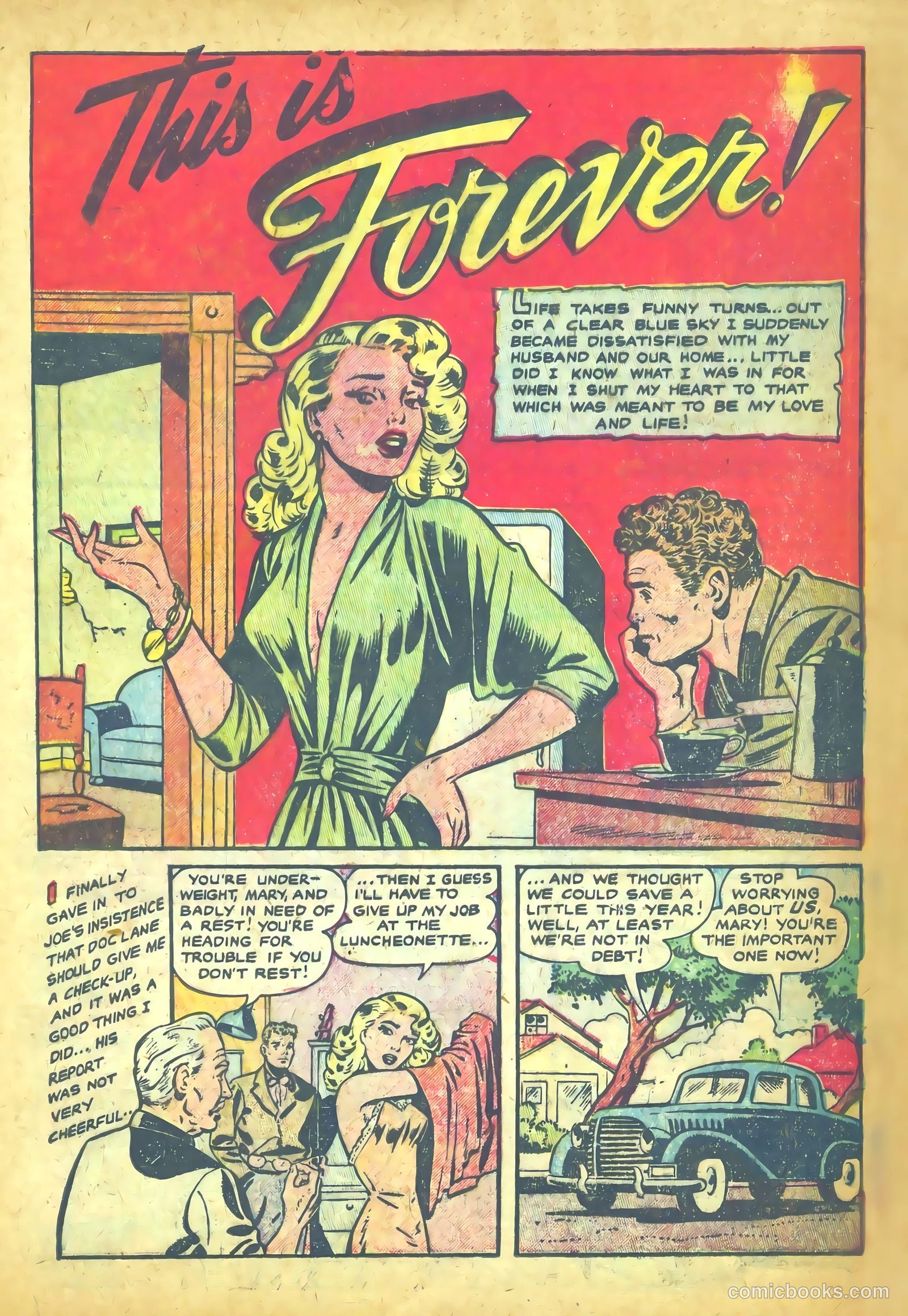 My Secret Marriage #10 (1954) — page 9 of 36