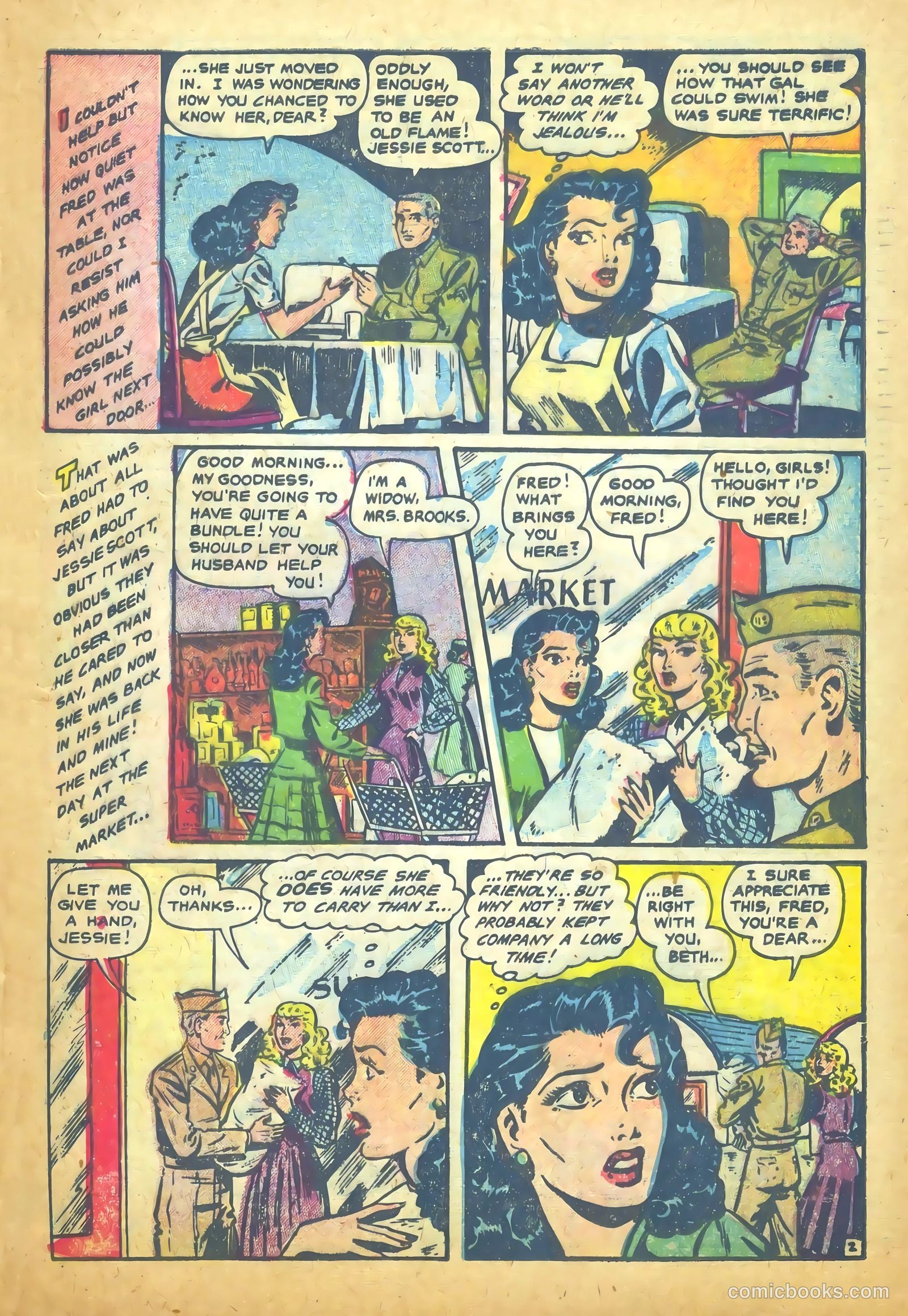 My Secret Marriage #10 (1954) — page 21 of 36