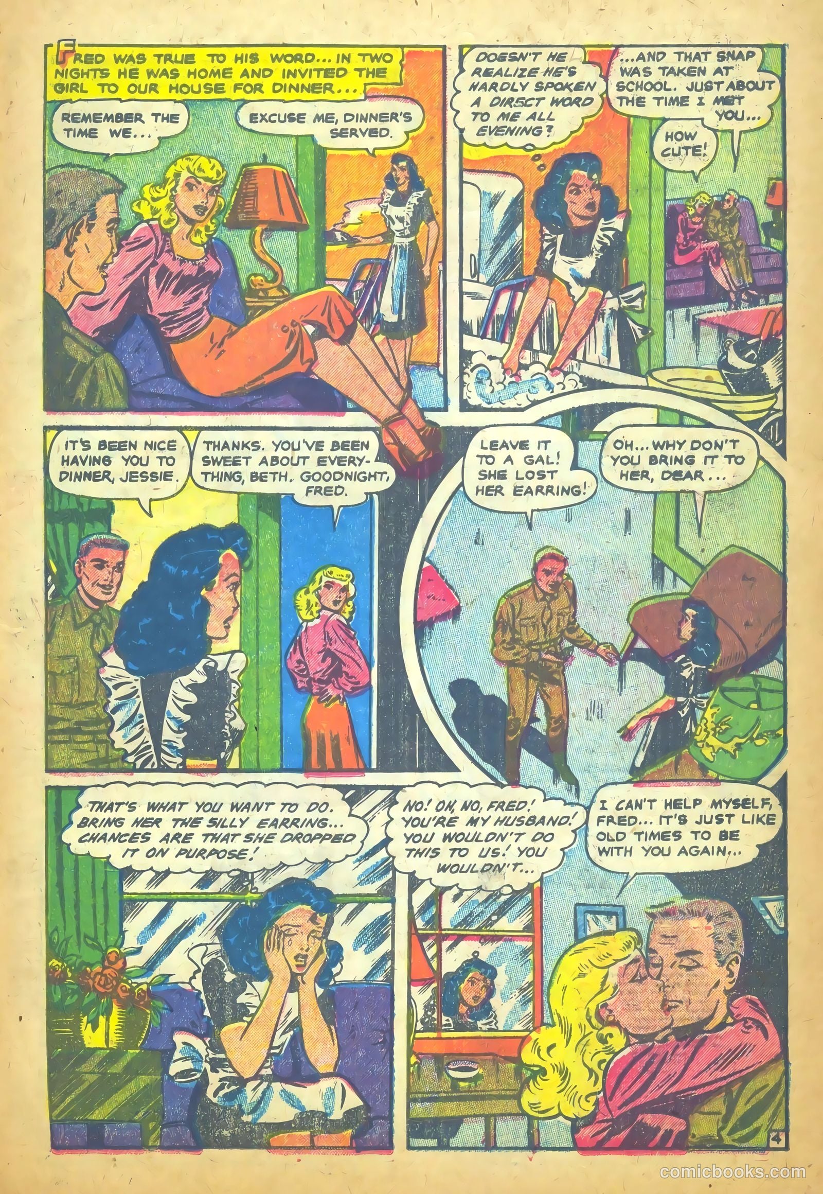 My Secret Marriage #10 (1954) — page 23 of 36