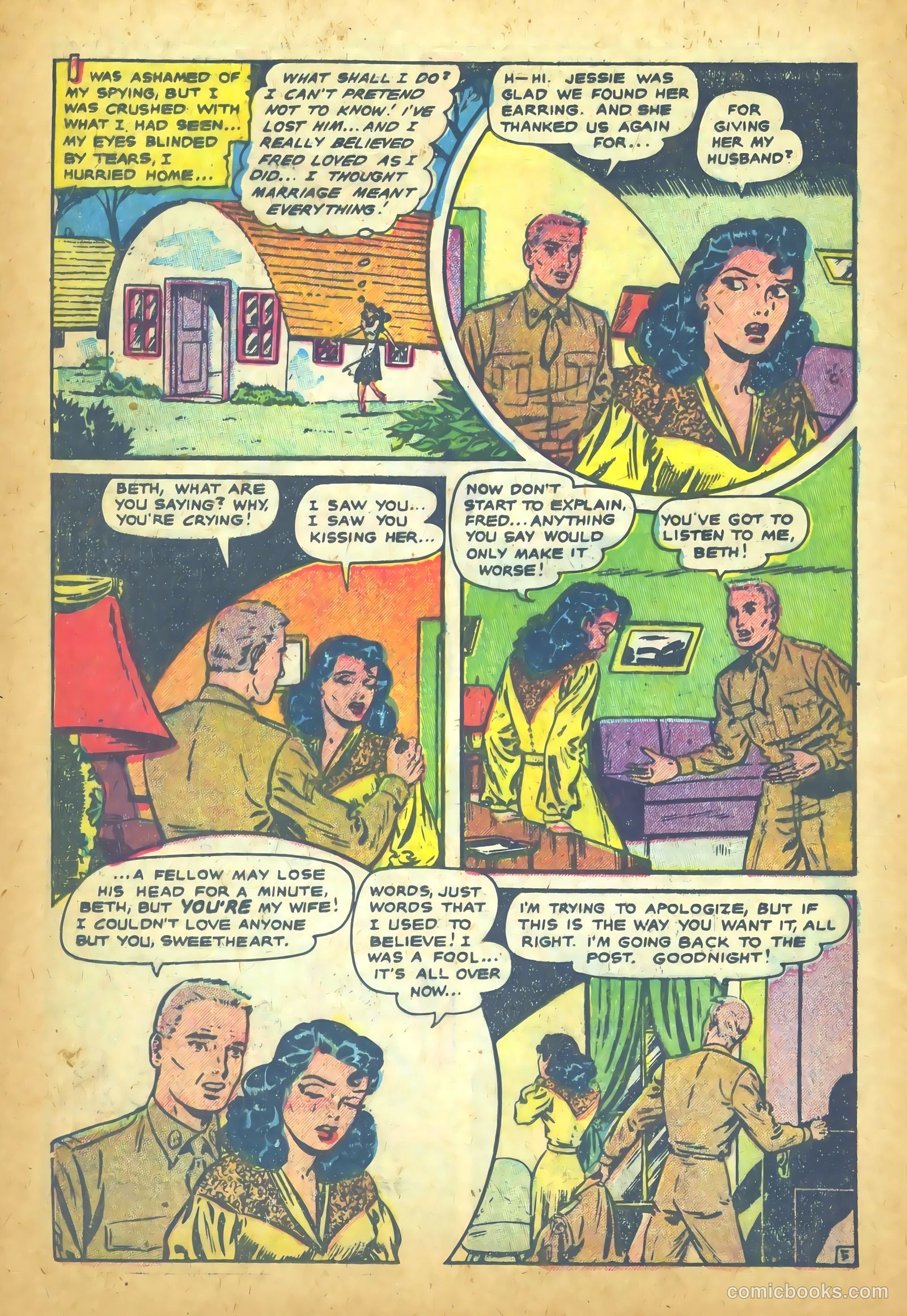 My Secret Marriage #10 (1954) — page 24 of 36