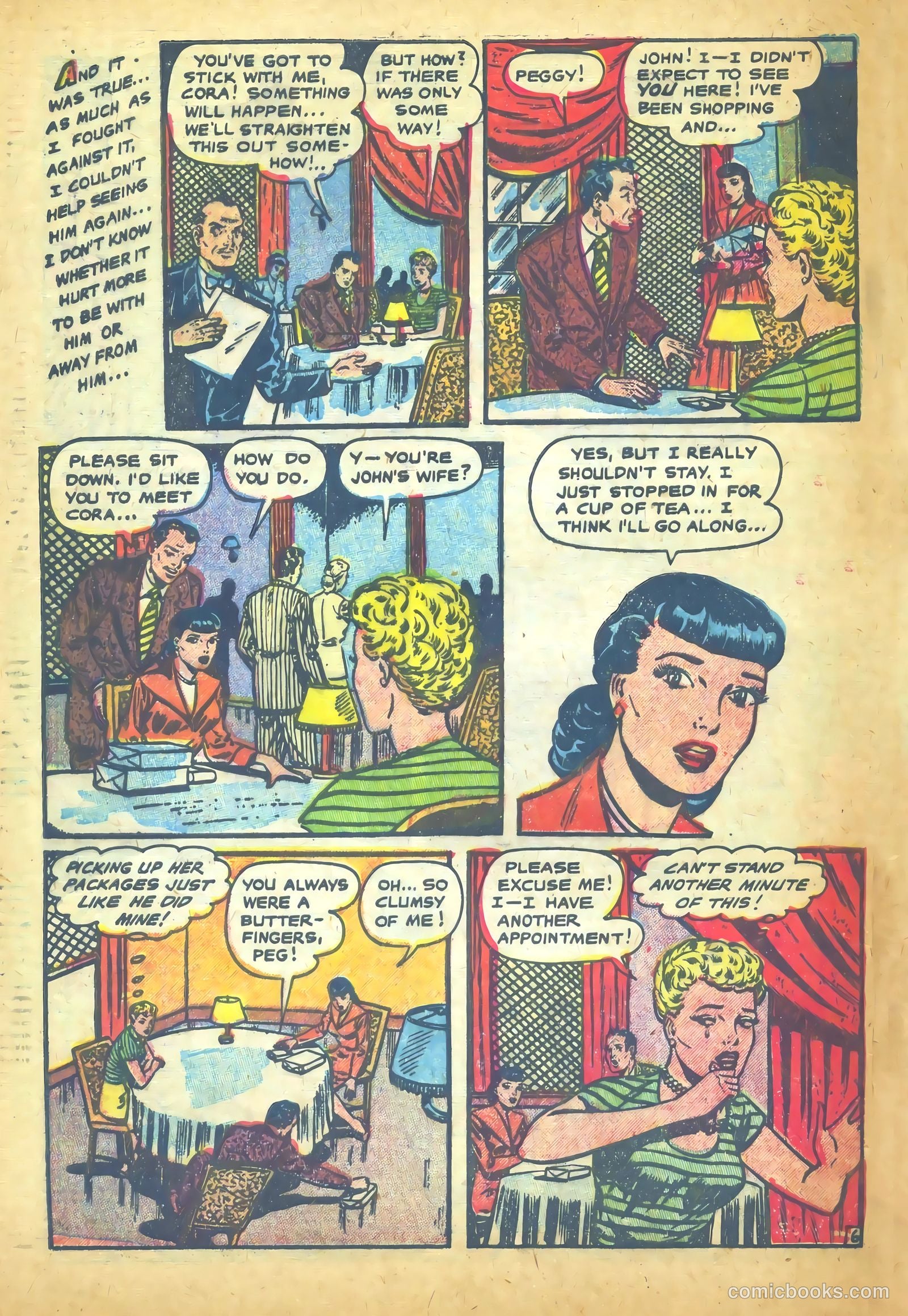 My Secret Marriage #10 (1954) — page 32 of 36