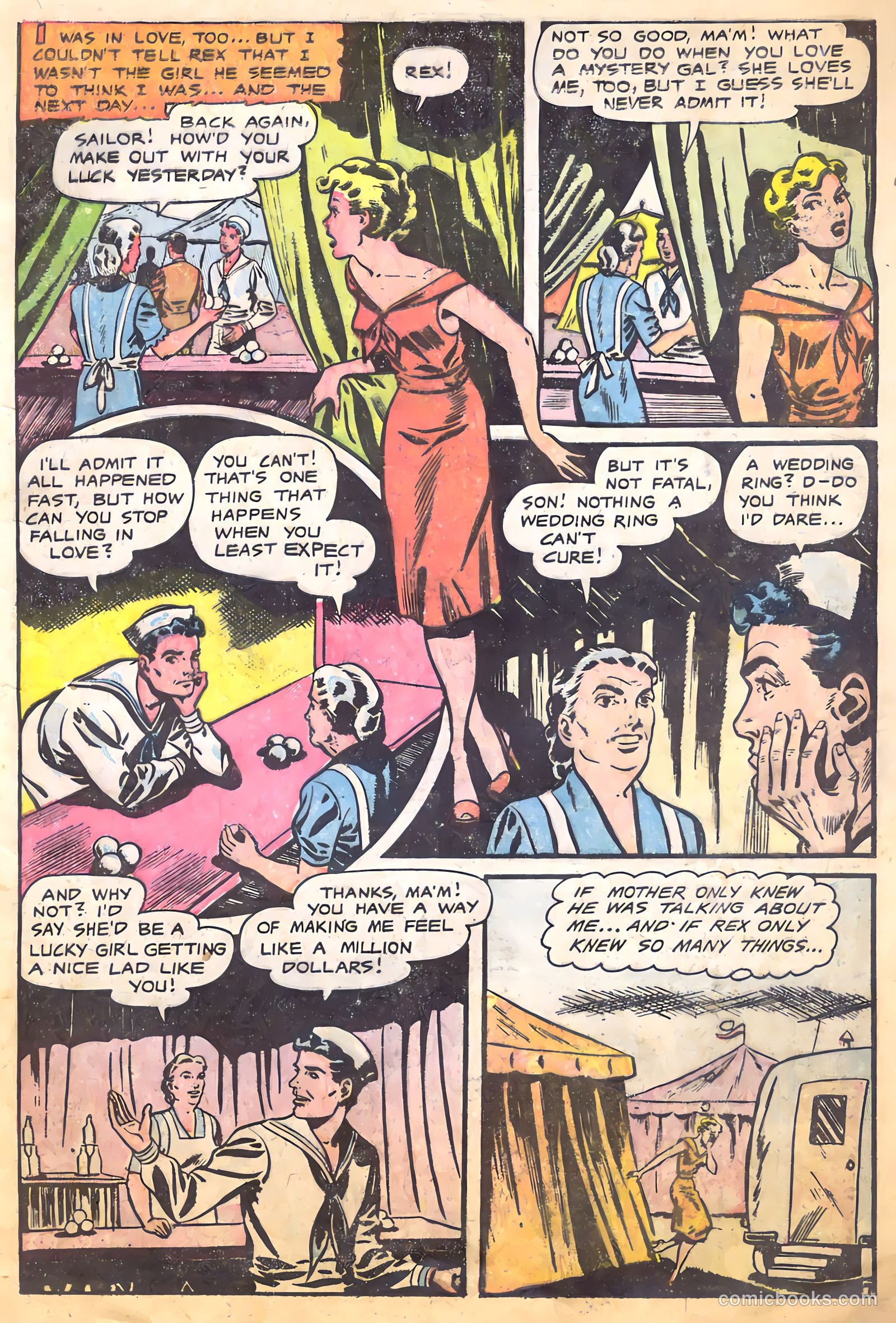 My Secret Marriage #14 (1955) — page 9 of 36