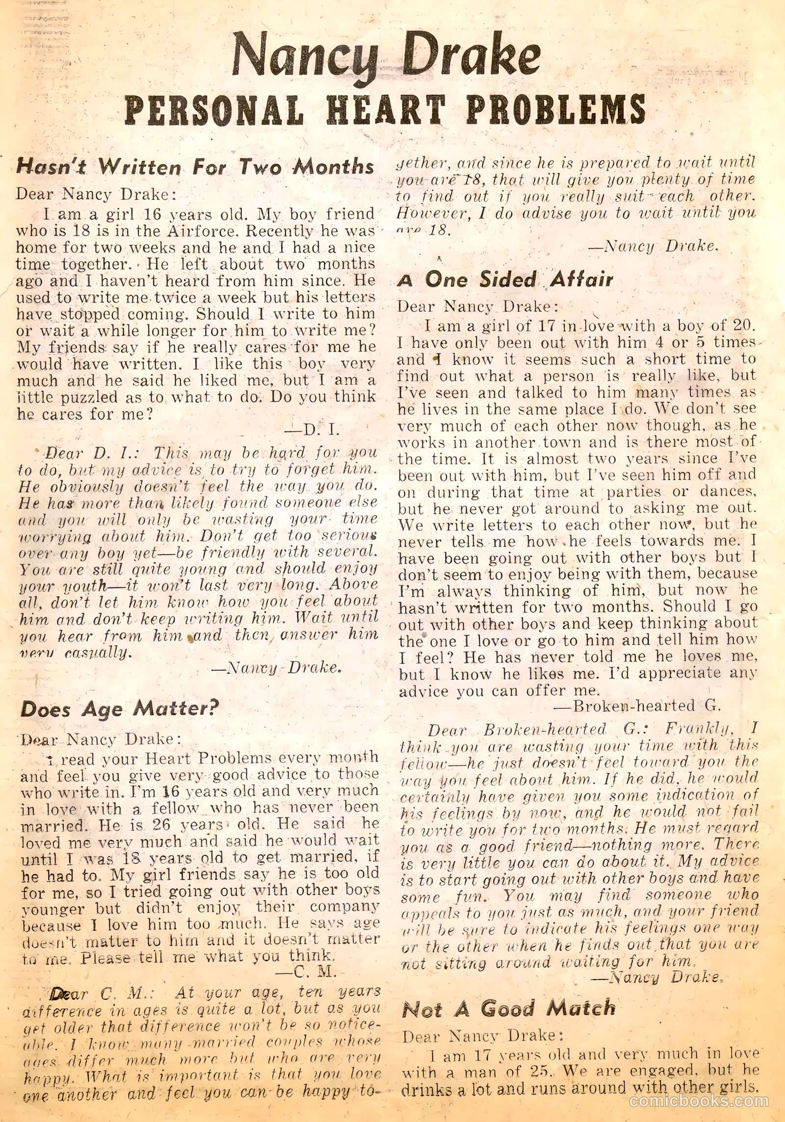 My Secret Marriage #14 (1955) — page 18 of 36