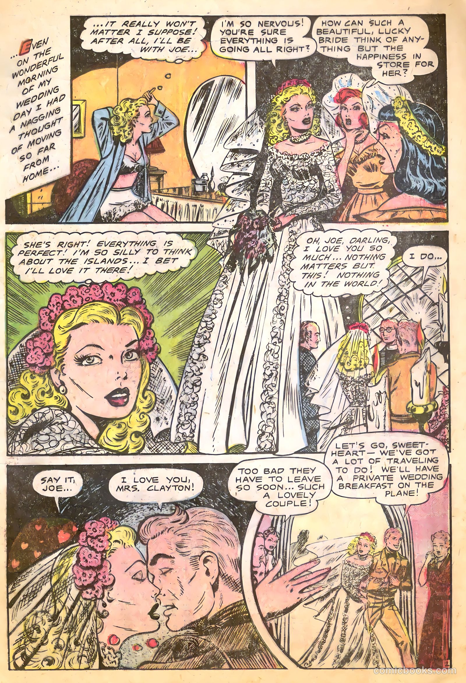 My Secret Marriage #14 (1955) — page 21 of 36