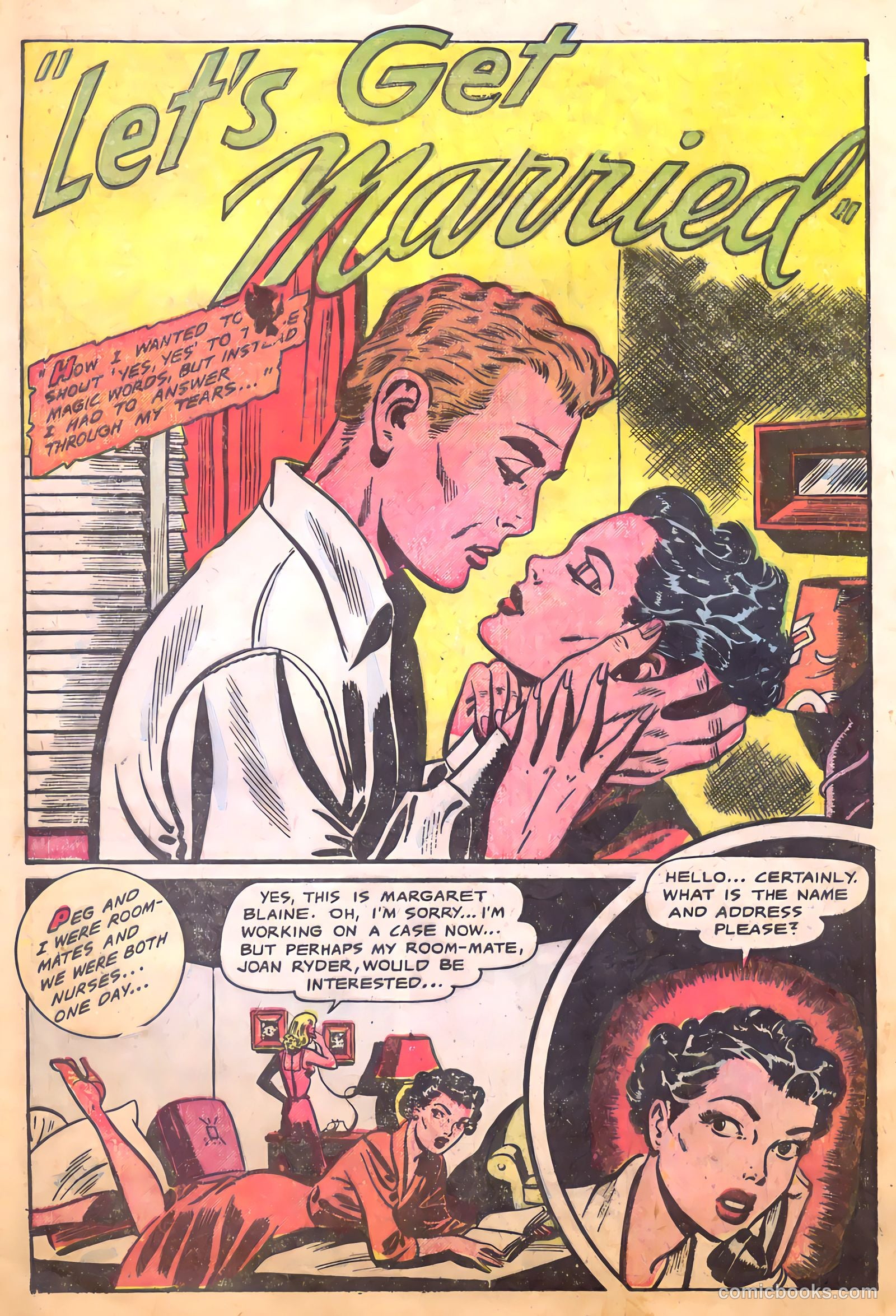 My Secret Marriage #14 (1955) — page 28 of 36