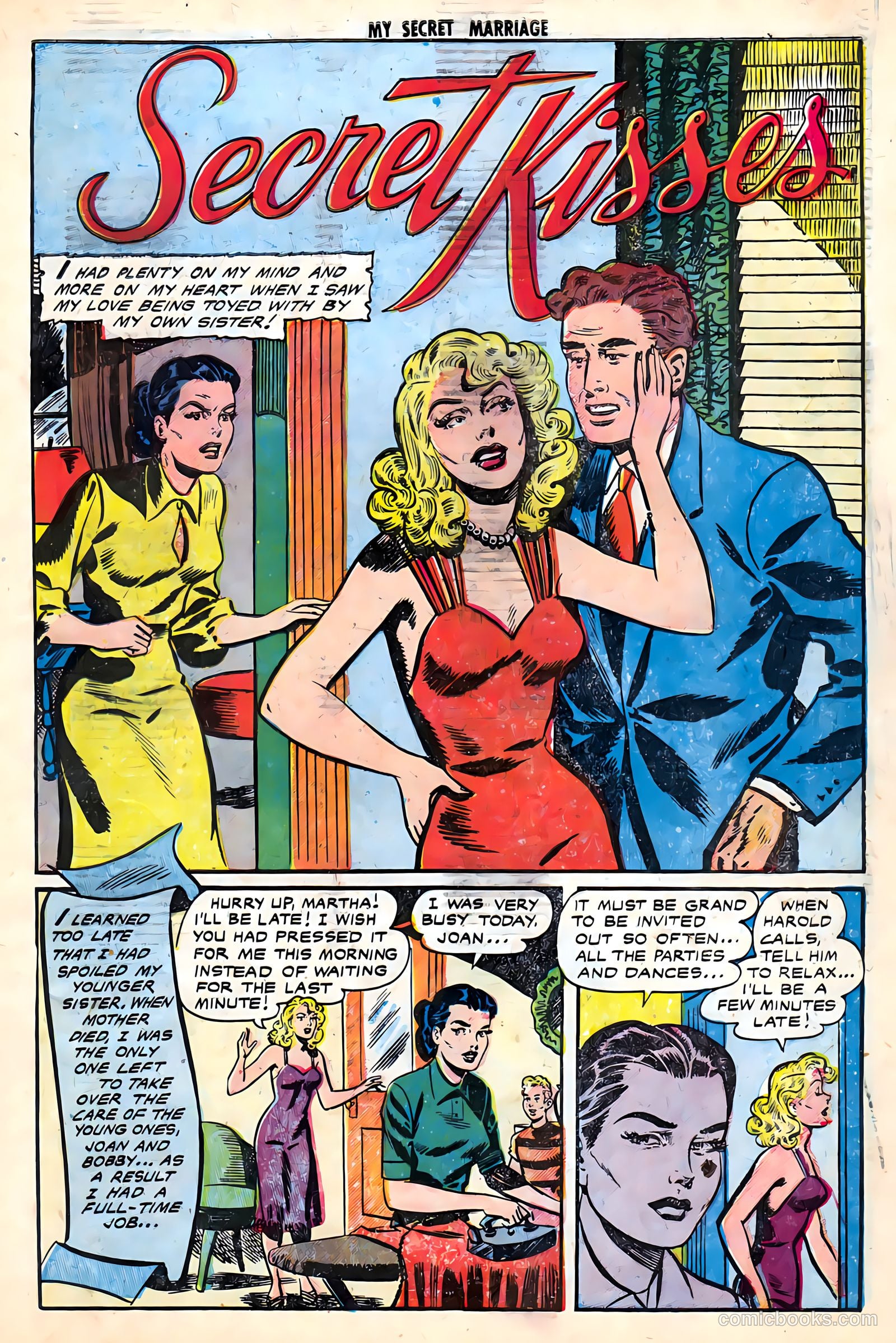 My Secret Marriage #4 (1953) — page 3 of 36