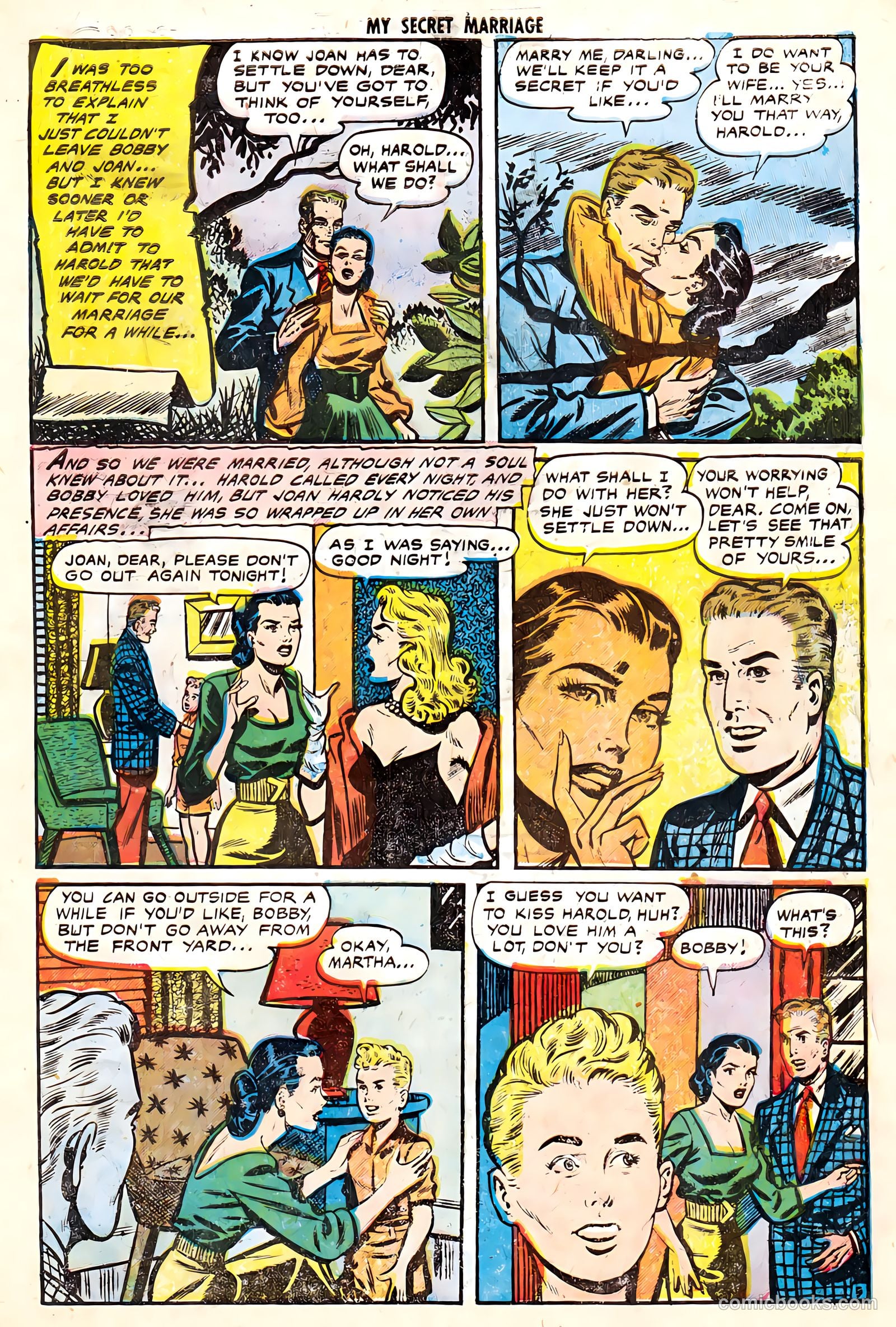 My Secret Marriage #4 (1953) — page 7 of 36