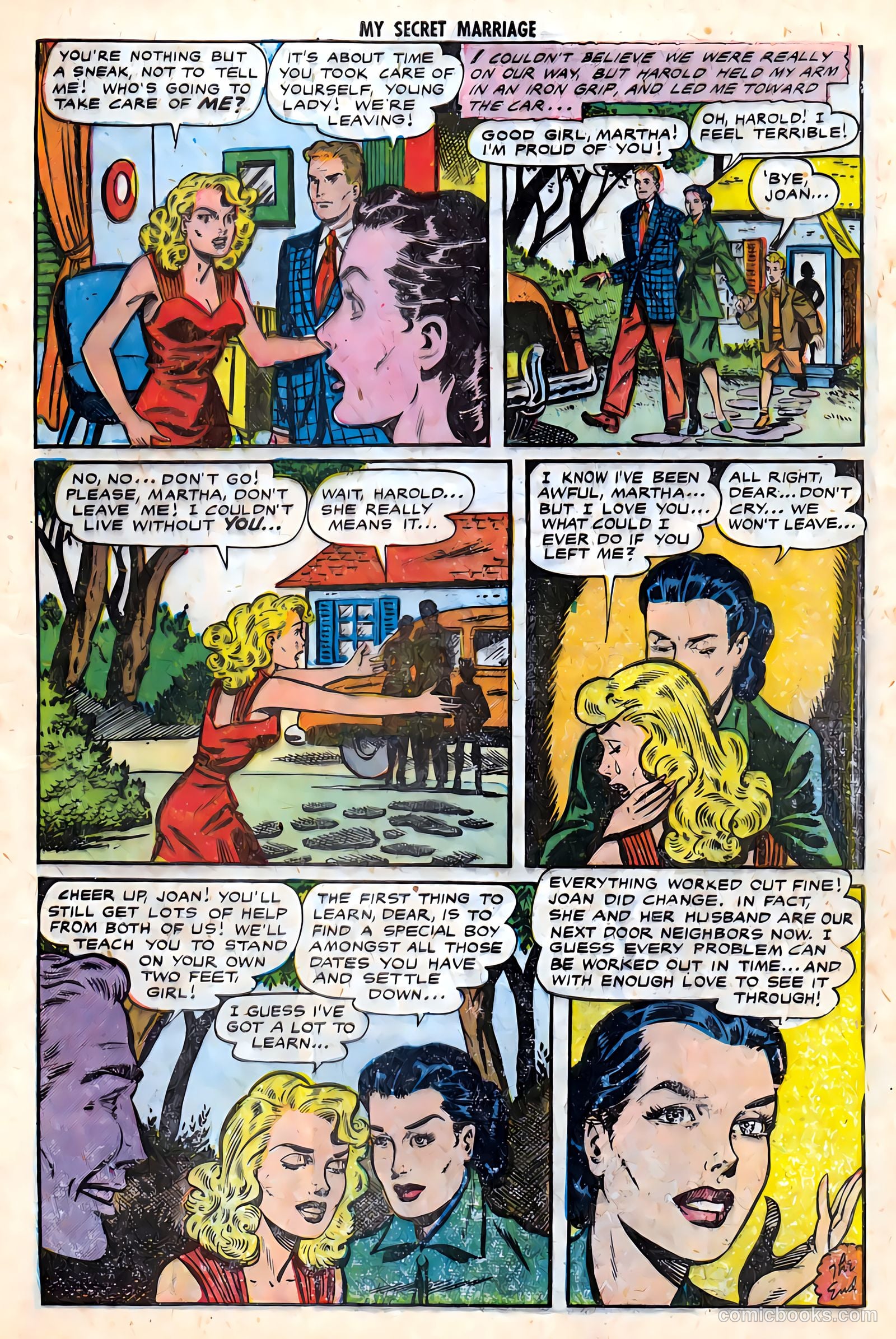 My Secret Marriage #4 (1953) — page 9 of 36
