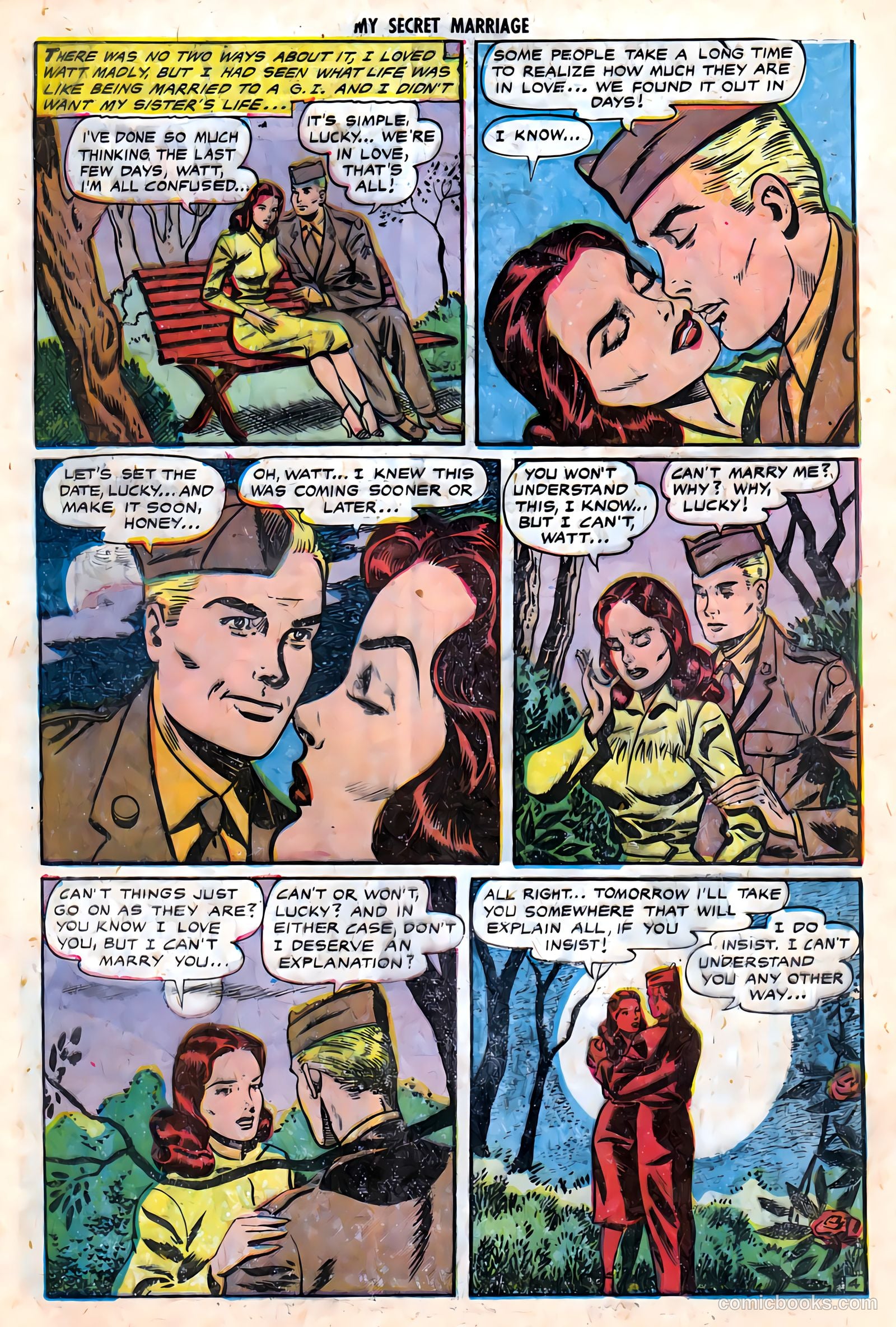 My Secret Marriage #4 (1953) — page 13 of 36