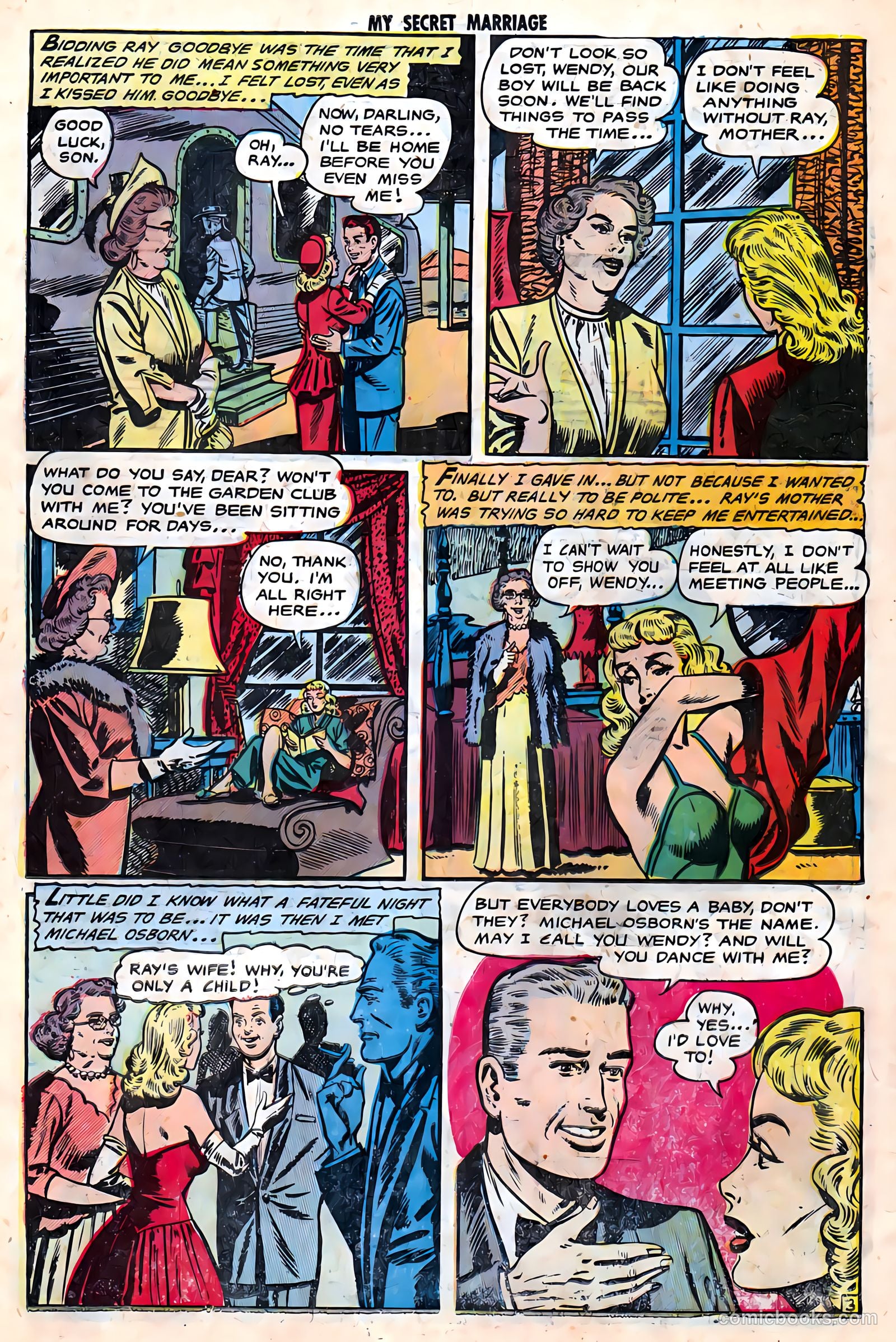 My Secret Marriage #4 (1953) — page 22 of 36
