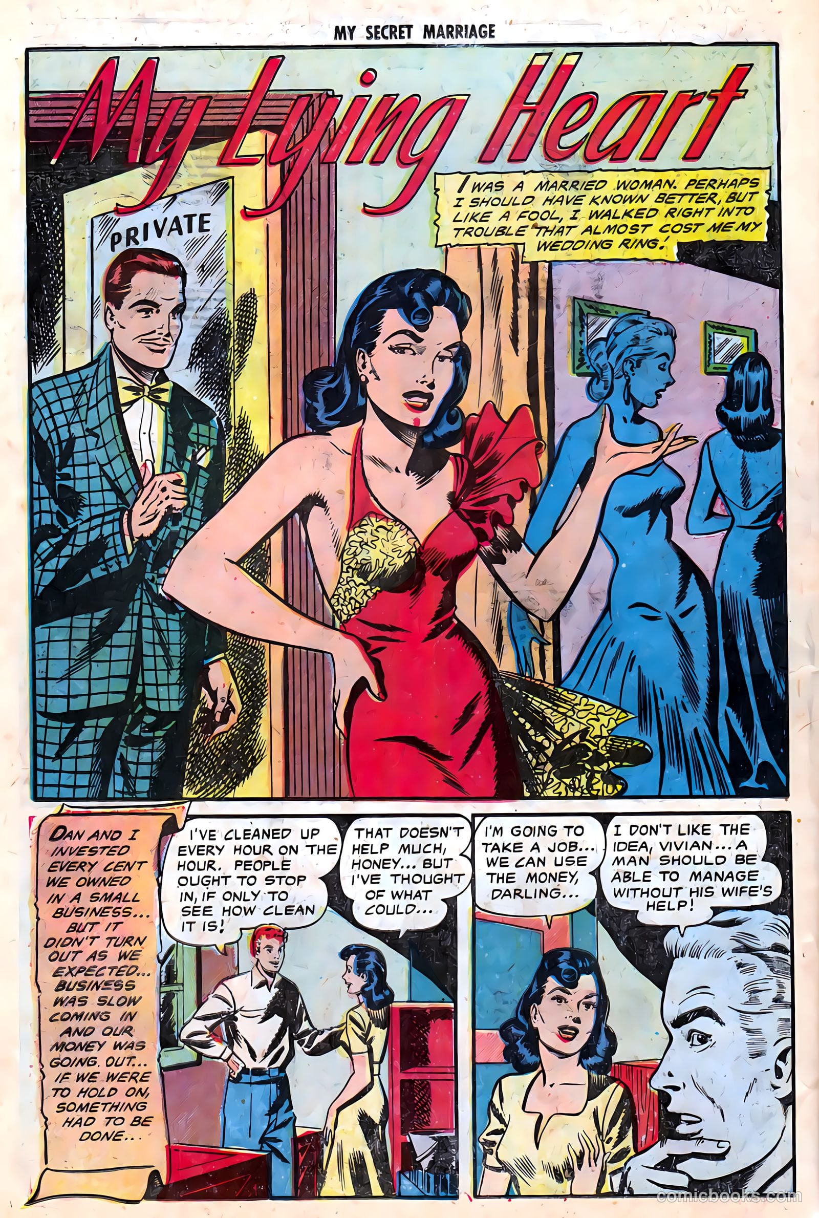 My Secret Marriage #4 (1953) — page 26 of 36