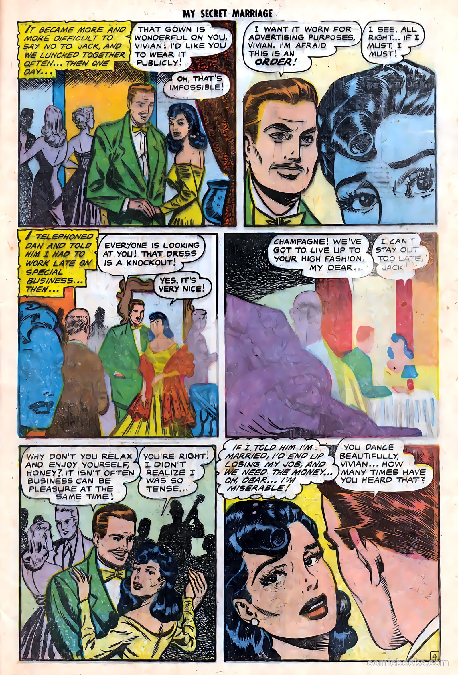 My Secret Marriage #4 (1953) — page 29 of 36