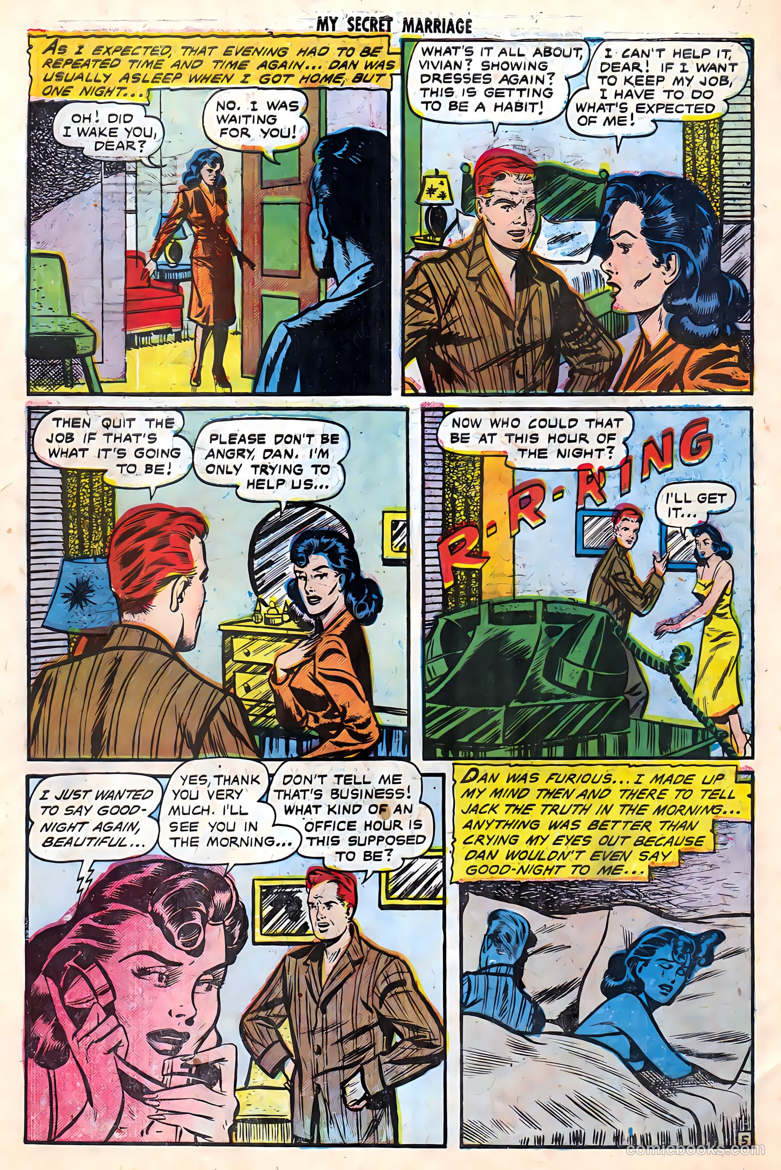 My Secret Marriage #4 (1953) — page 30 of 36