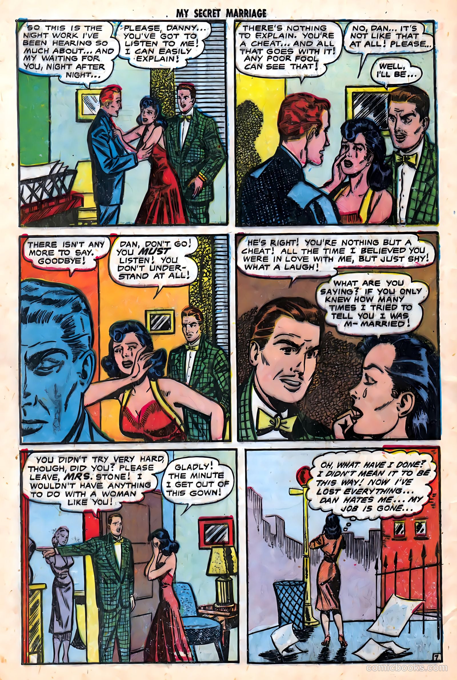 My Secret Marriage #4 (1953) — page 32 of 36