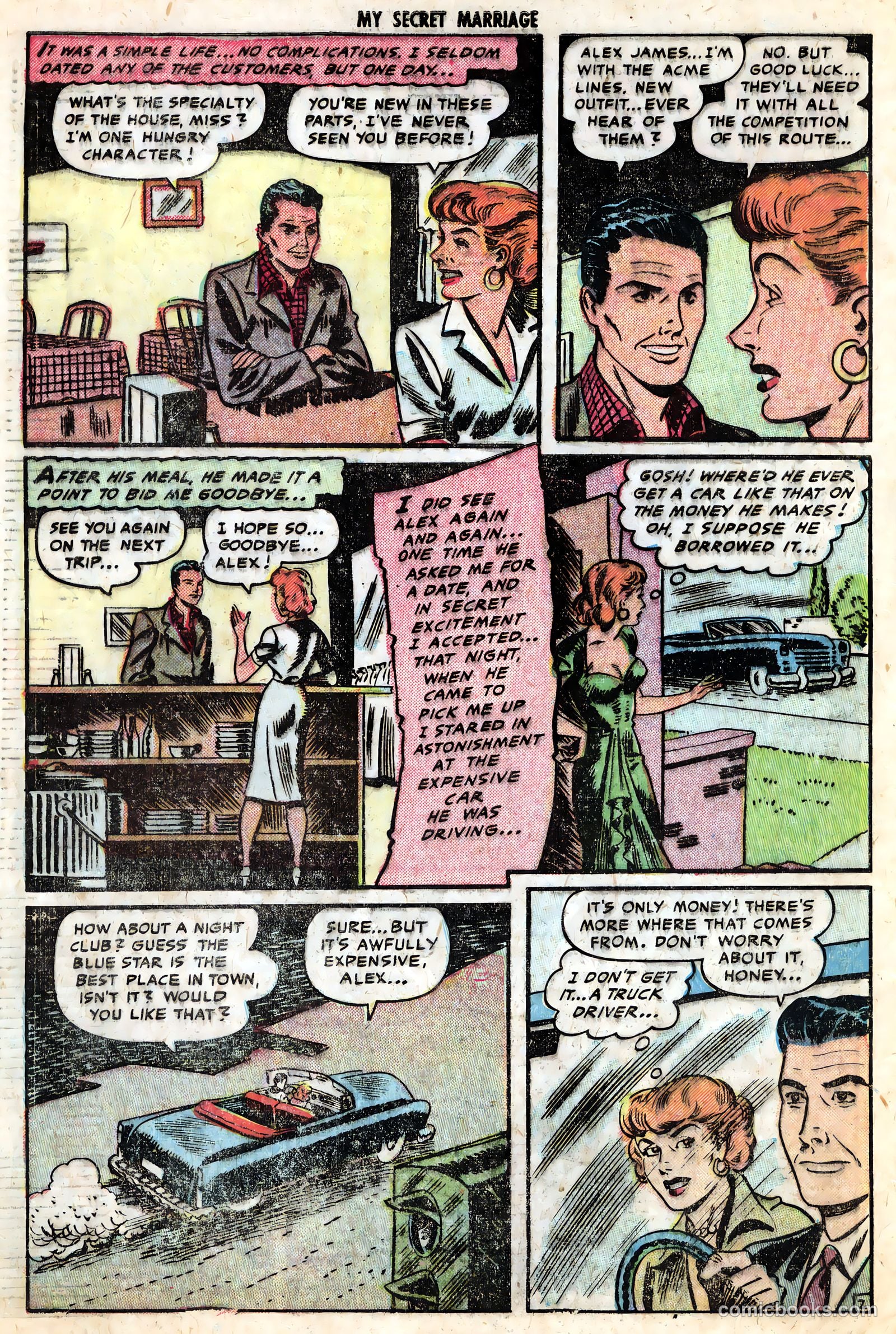 My Secret Marriage #8 (1954) — page 4 of 37