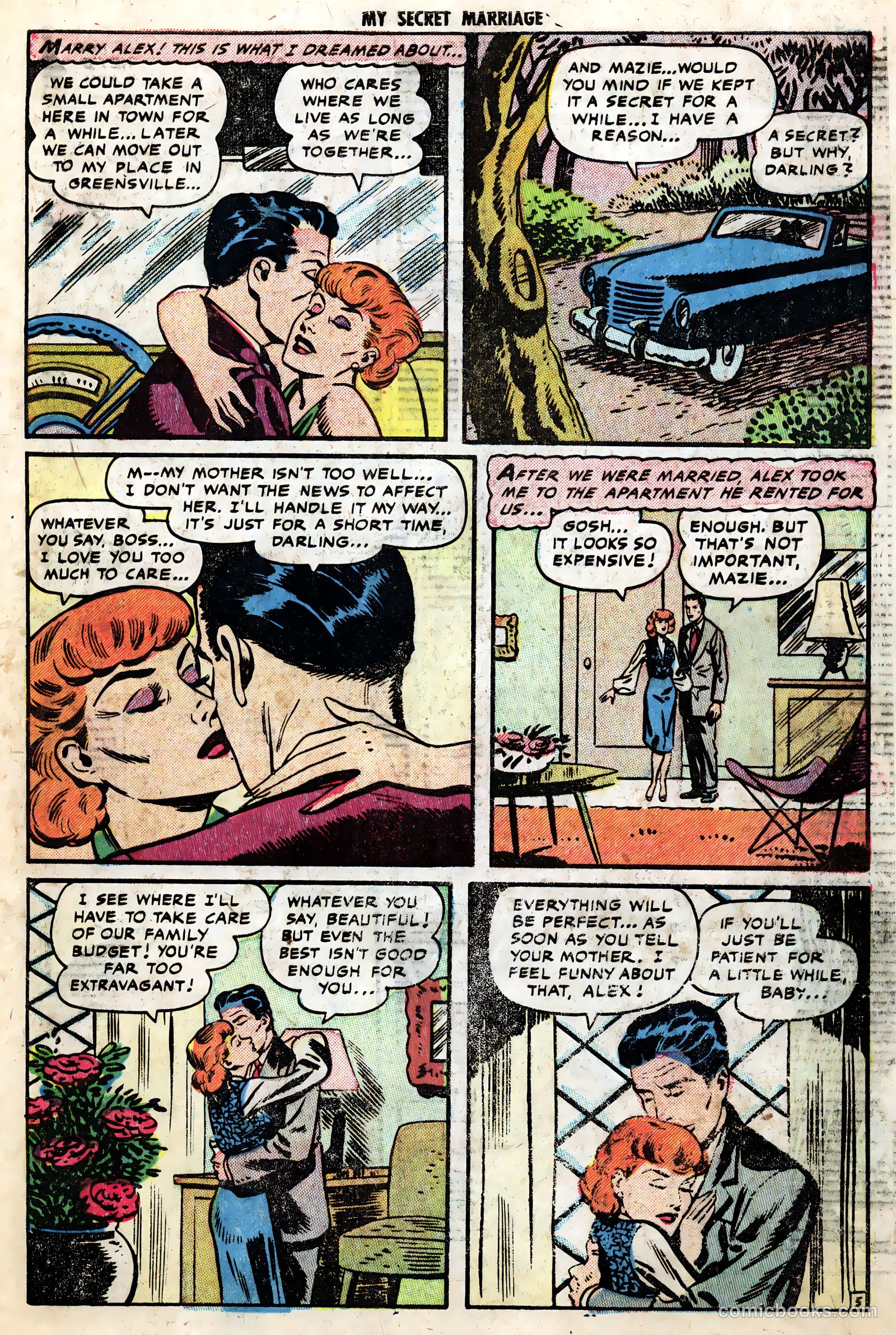 My Secret Marriage #8 (1954) — page 7 of 37