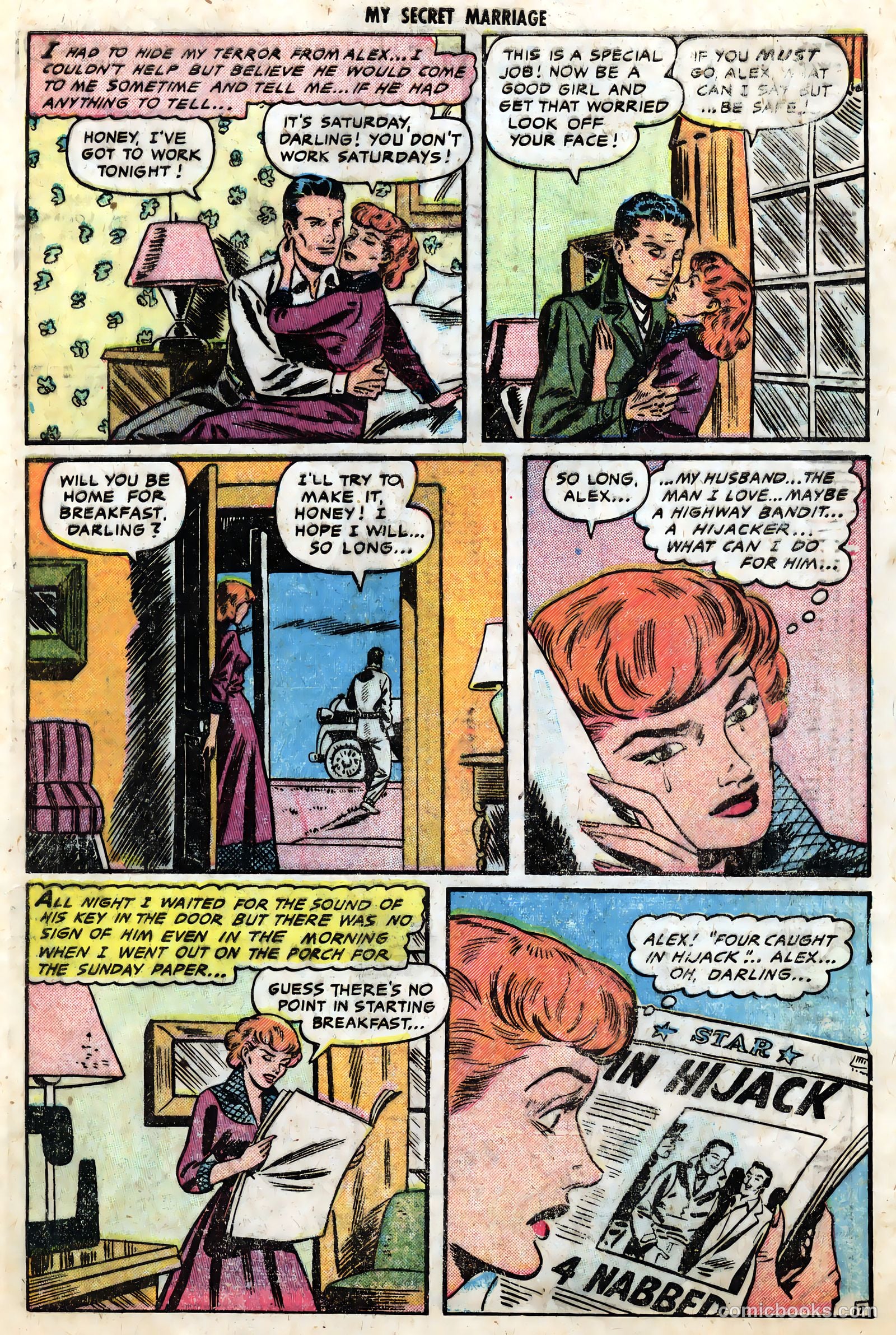 My Secret Marriage #8 (1954) — page 9 of 37