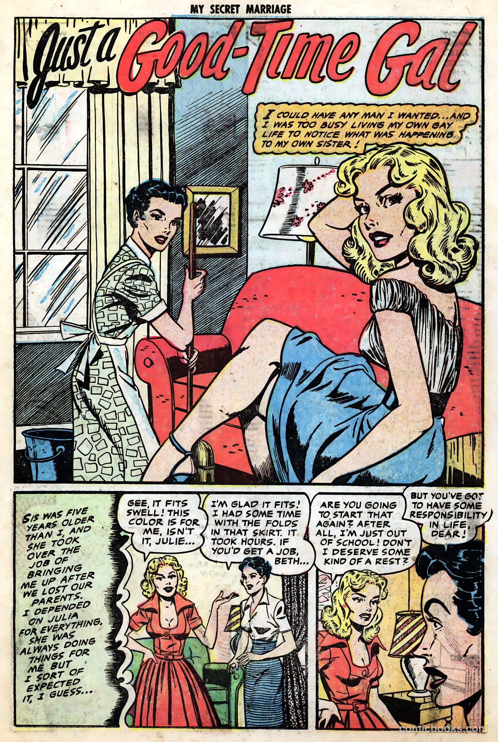 My Secret Marriage #8 (1954) — page 11 of 37