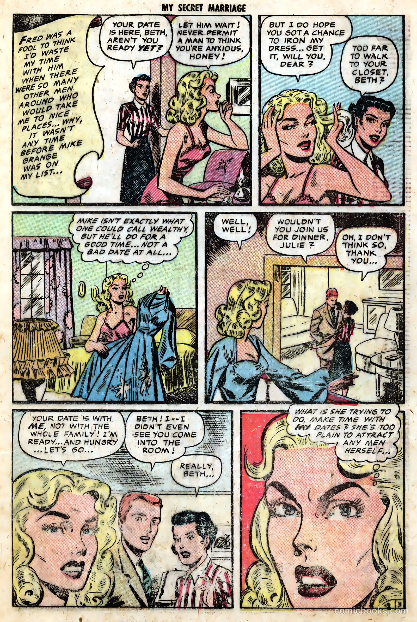 My Secret Marriage #8 (1954) — page 13 of 37