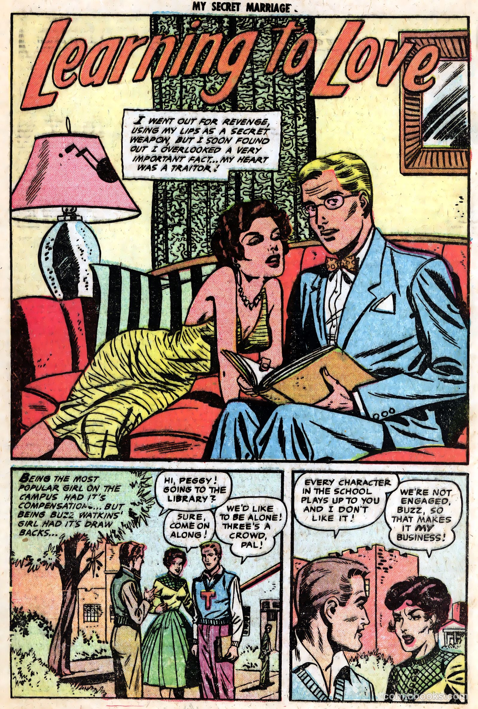 My Secret Marriage #8 (1954) — page 20 of 37
