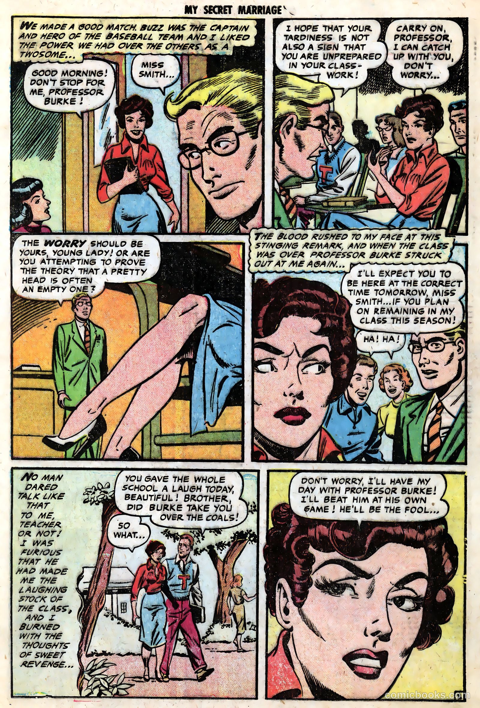 My Secret Marriage #8 (1954) — page 21 of 37