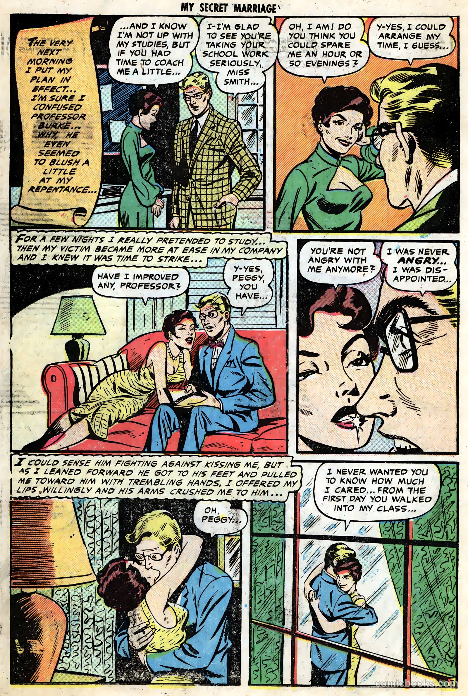 My Secret Marriage #8 (1954) — page 22 of 37