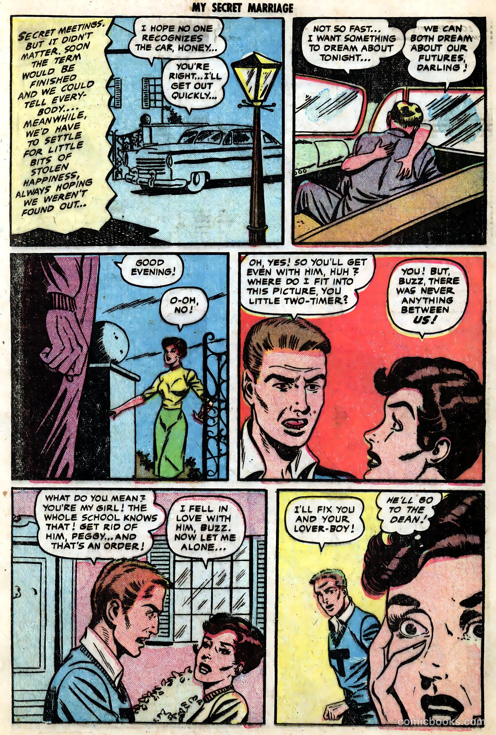 My Secret Marriage #8 (1954) — page 25 of 37