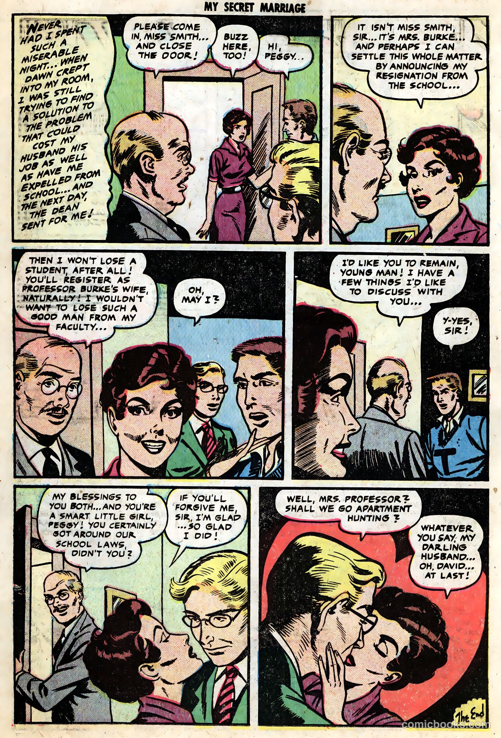 My Secret Marriage #8 (1954) — page 26 of 37