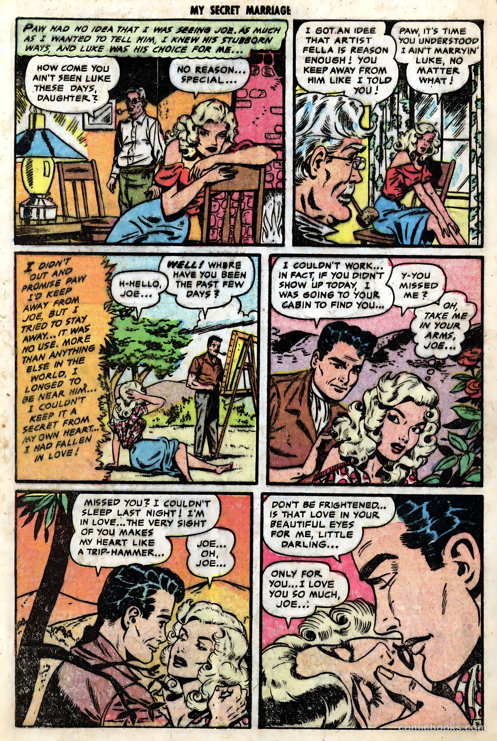 My Secret Marriage #8 (1954) — page 29 of 37