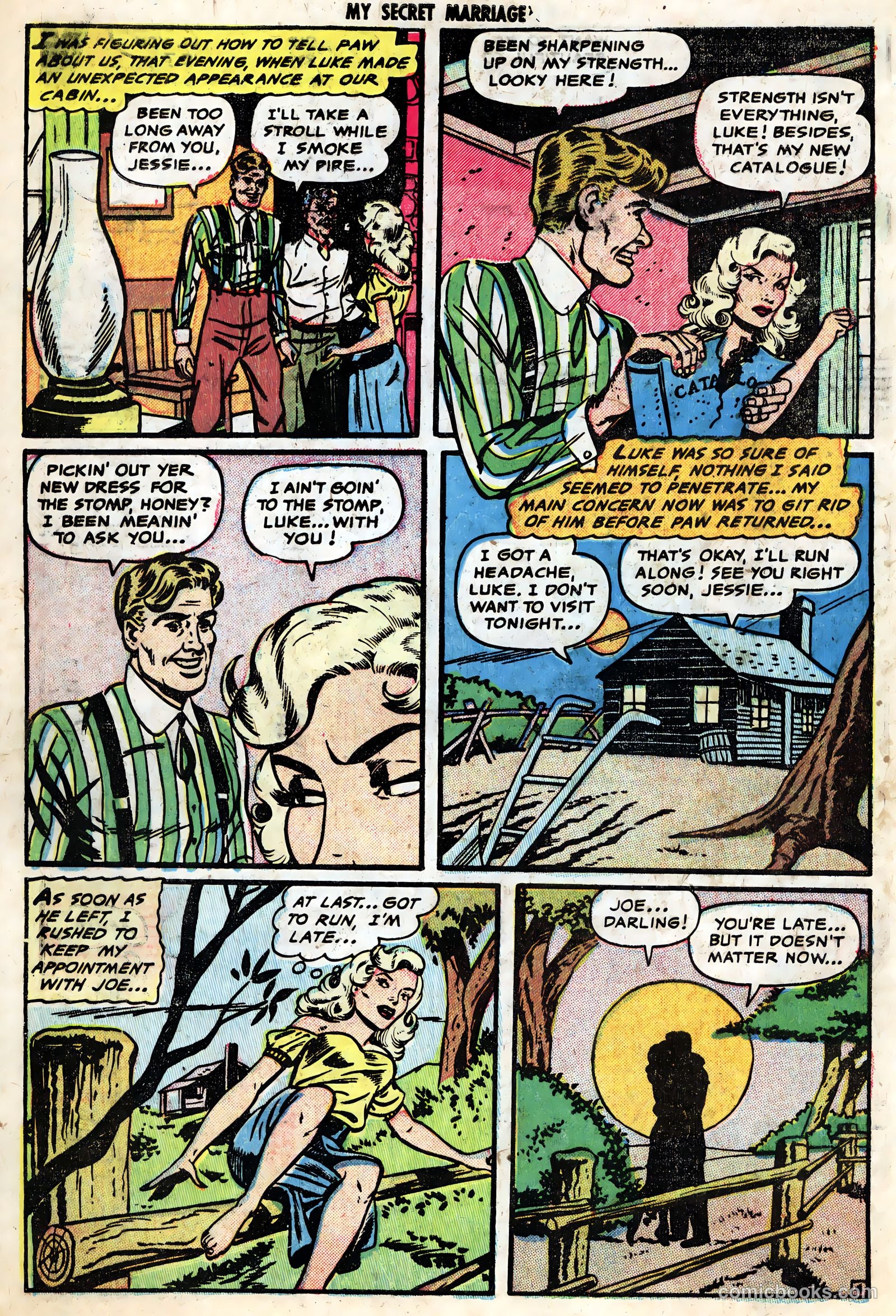 My Secret Marriage #8 (1954) — page 30 of 37