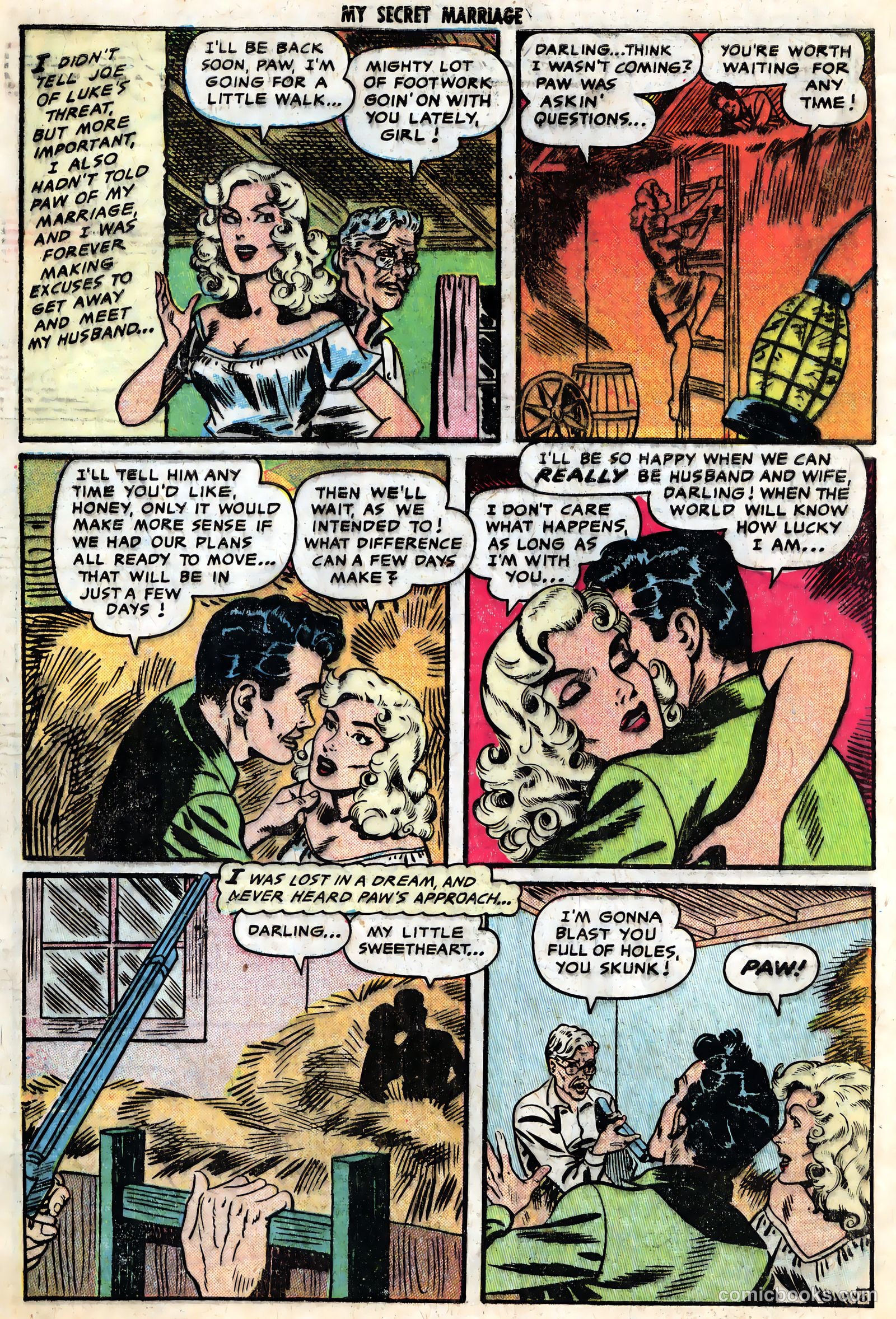My Secret Marriage #8 (1954) — page 32 of 37