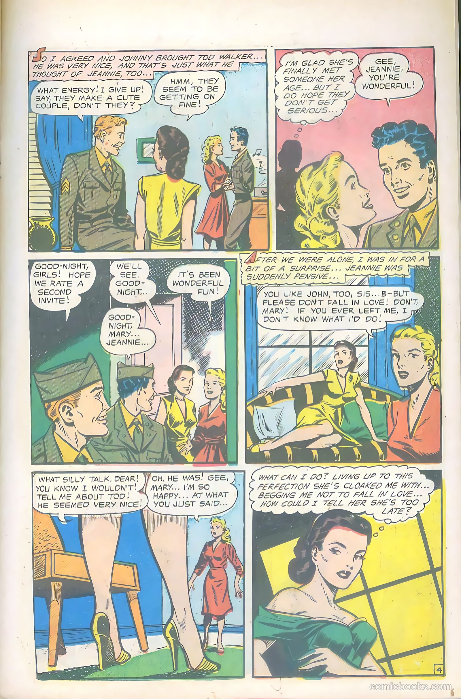 My Secret Marriage #9 (1958) — page 23 of 36