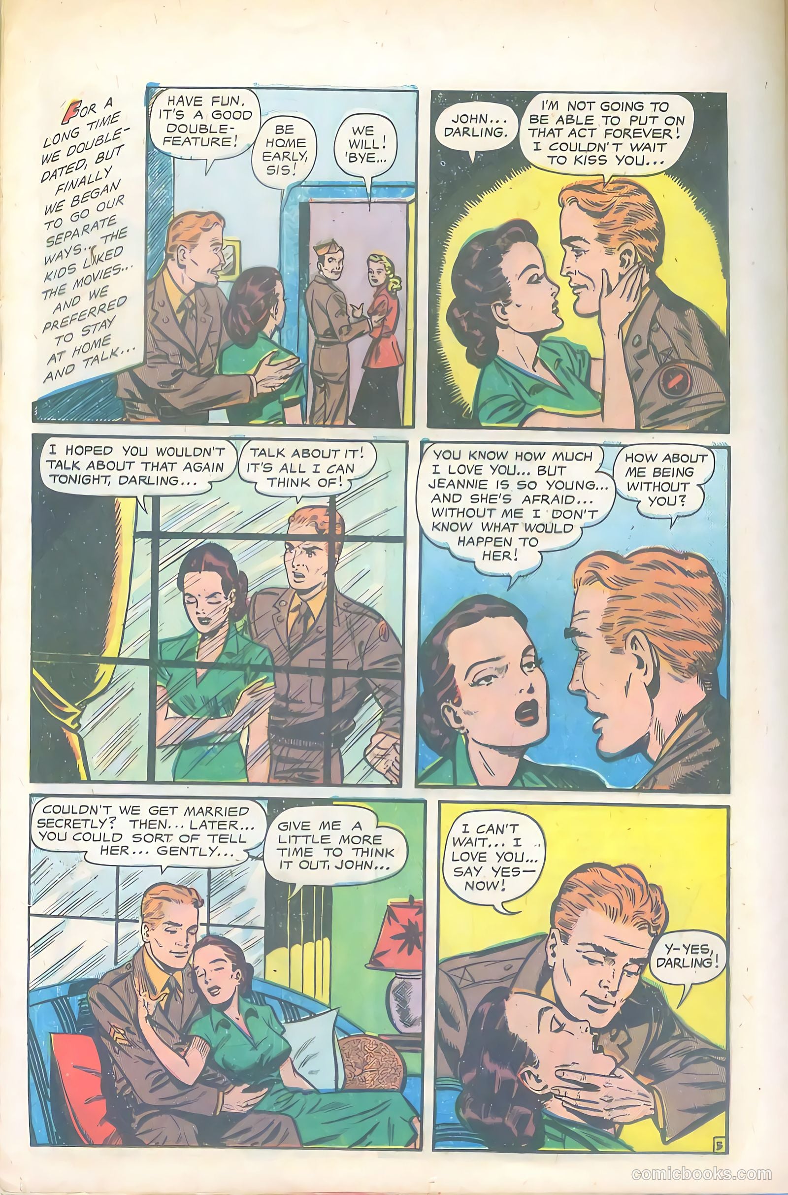 My Secret Marriage #9 (1958) — page 24 of 36