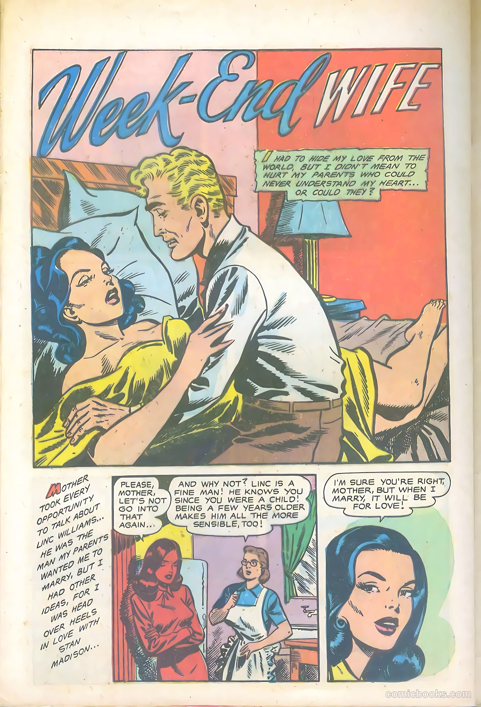 My Secret Marriage #9 (1958) — page 28 of 36