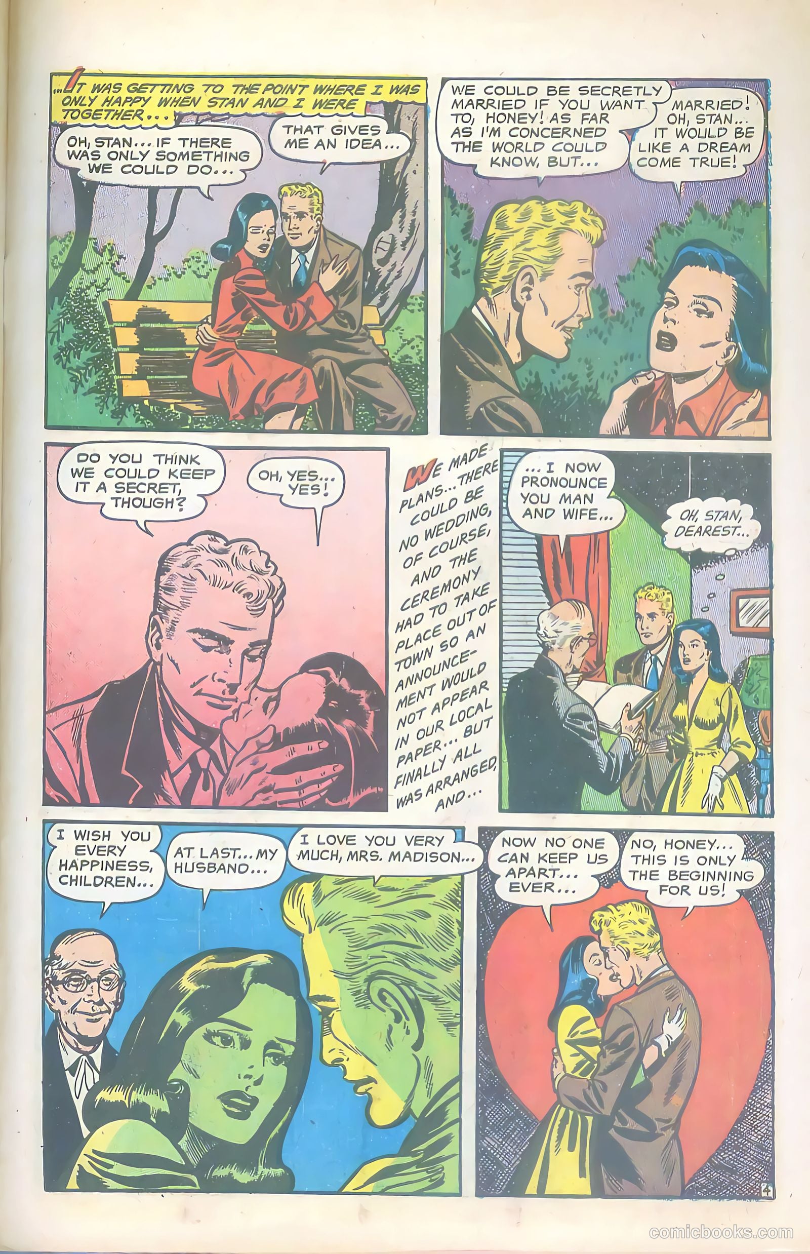 My Secret Marriage #9 (1958) — page 31 of 36