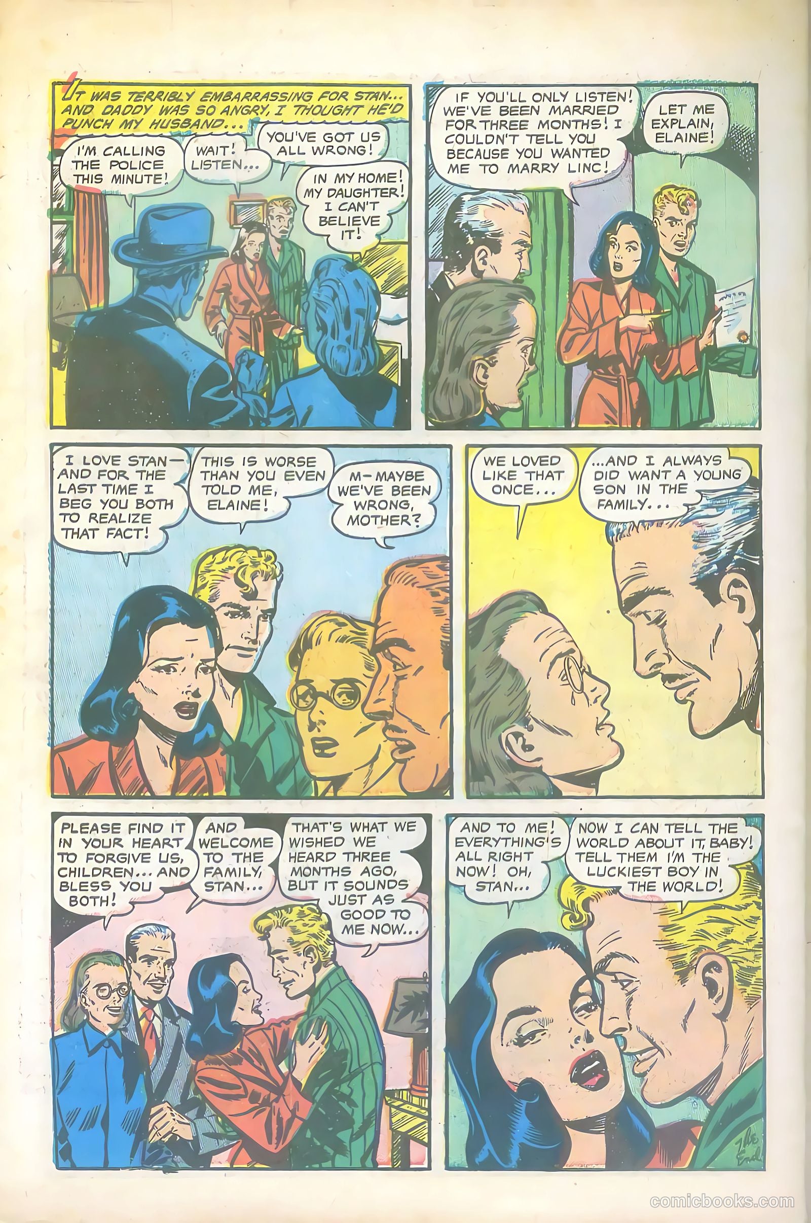 My Secret Marriage #9 (1958) — page 34 of 36