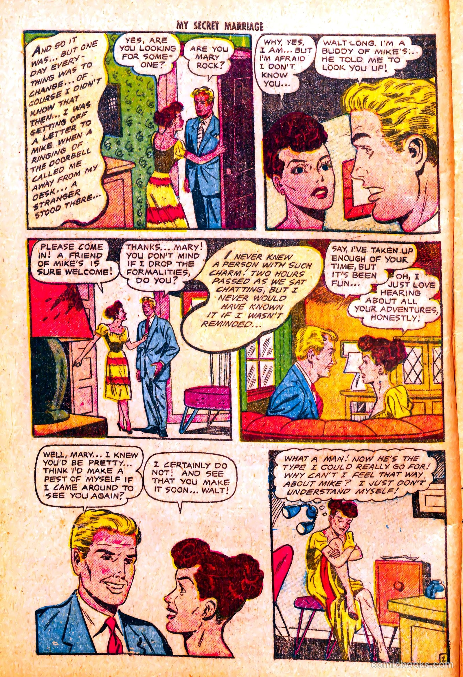 My Secret Marriage #9 (1954) — page 4 of 36