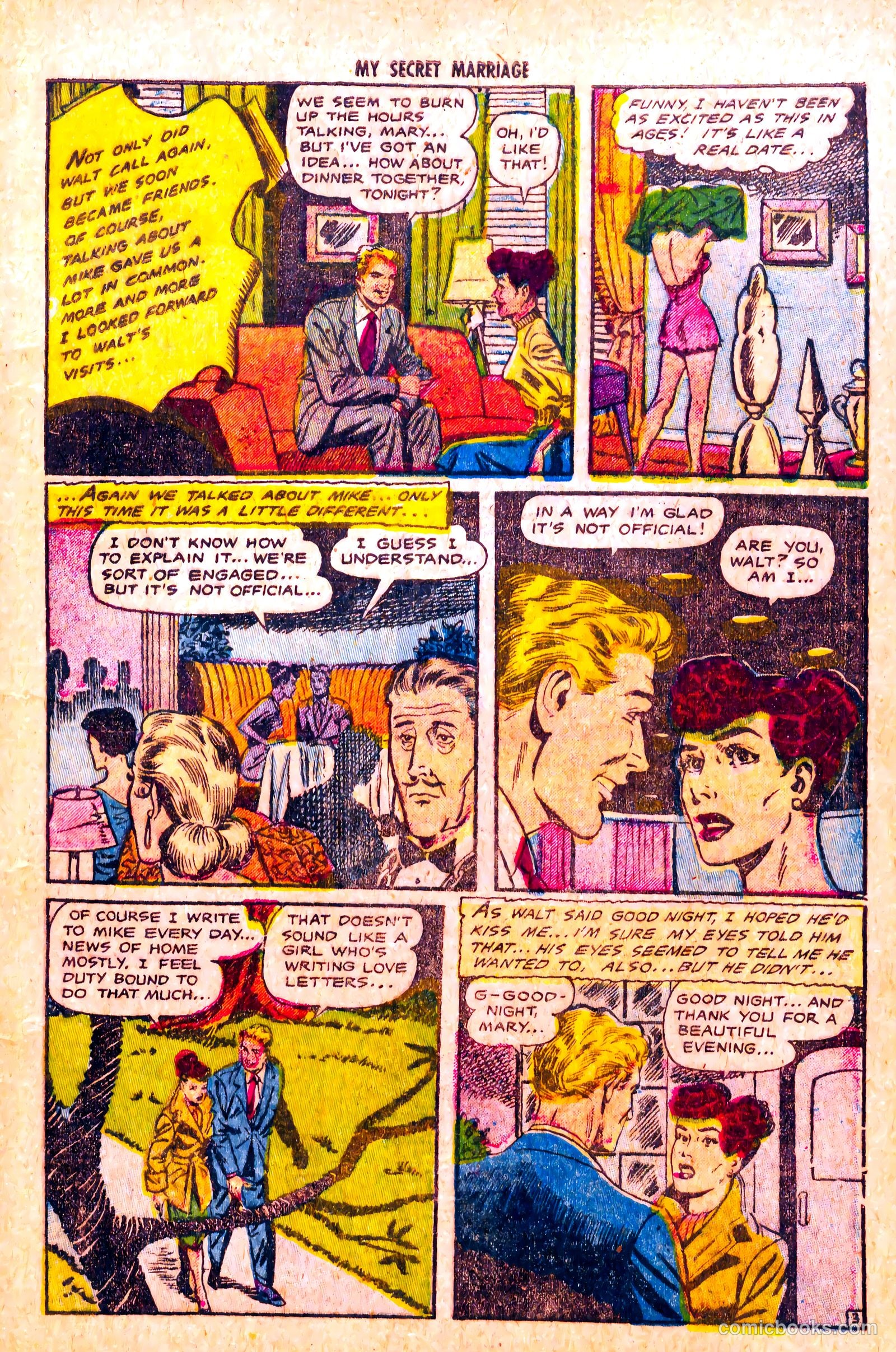 My Secret Marriage #9 (1954) — page 5 of 36