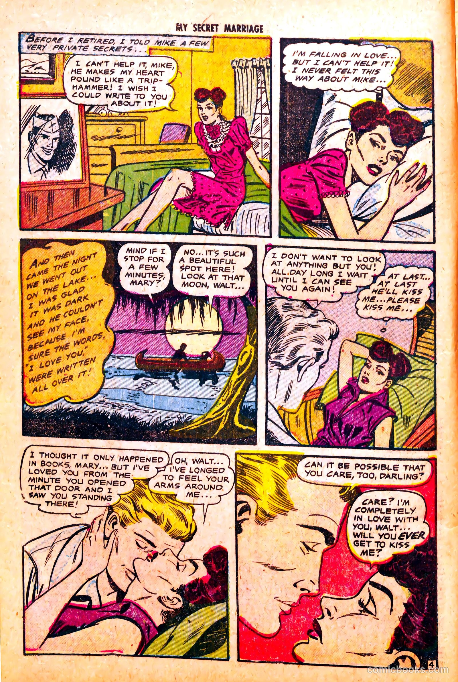 My Secret Marriage #9 (1954) — page 6 of 36