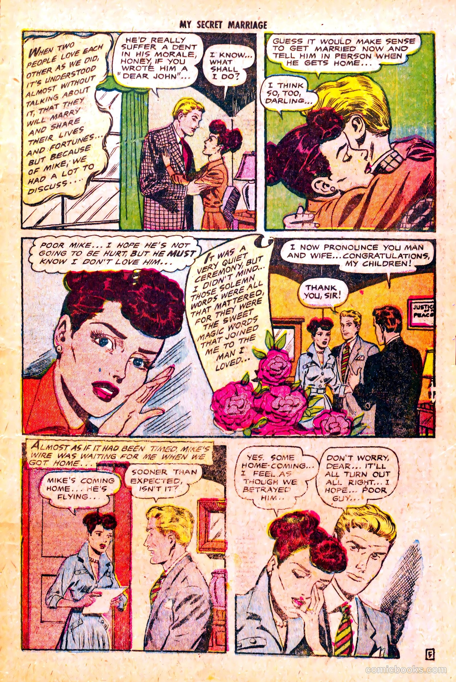 My Secret Marriage #9 (1954) — page 7 of 36