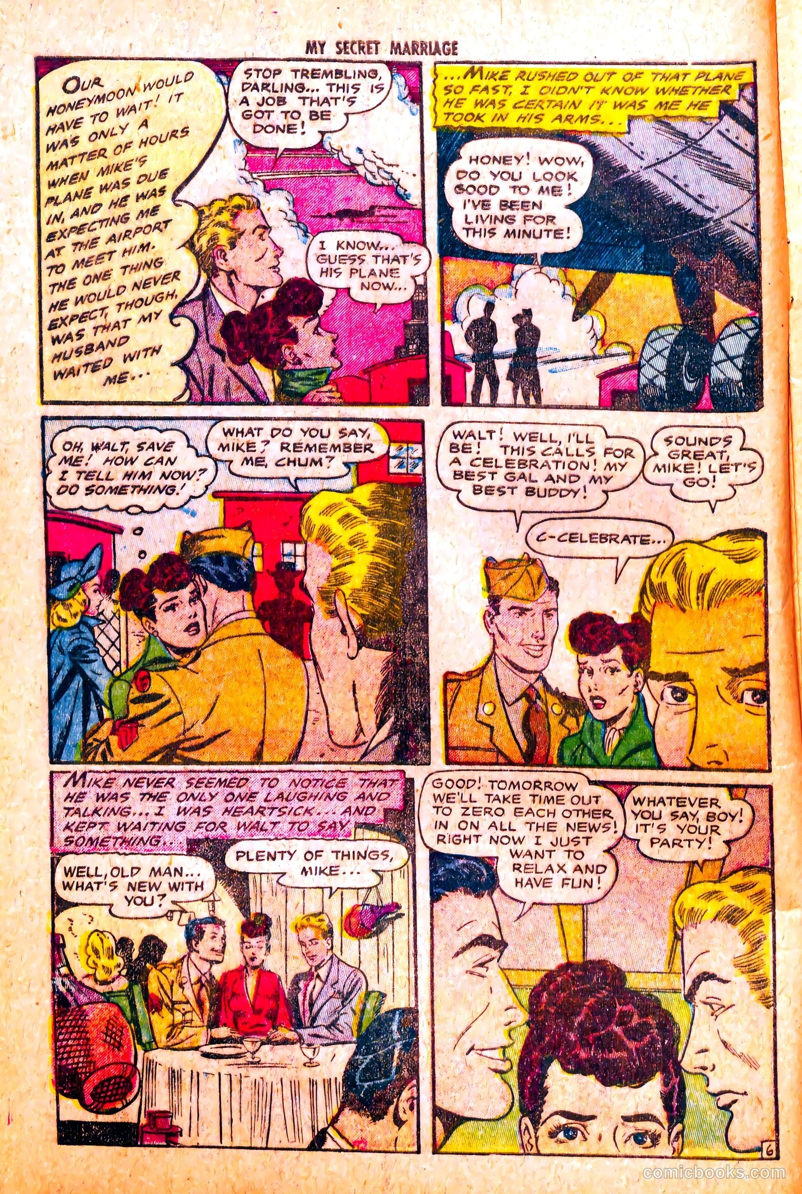 My Secret Marriage #9 (1954) — page 8 of 36