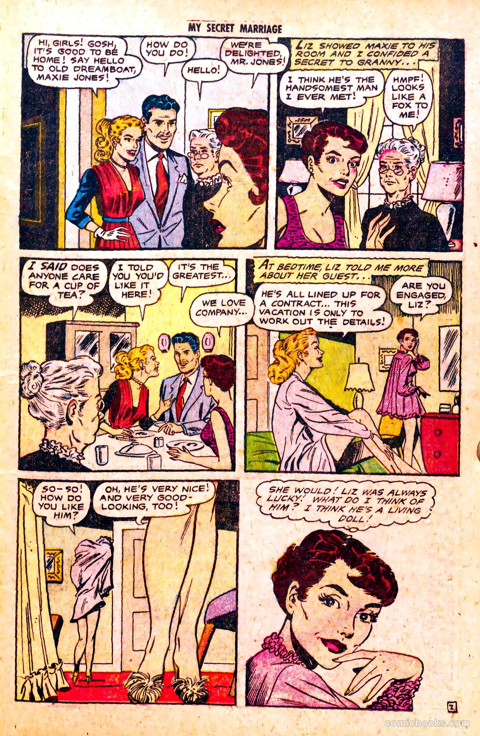 My Secret Marriage #9 (1954) — page 11 of 36