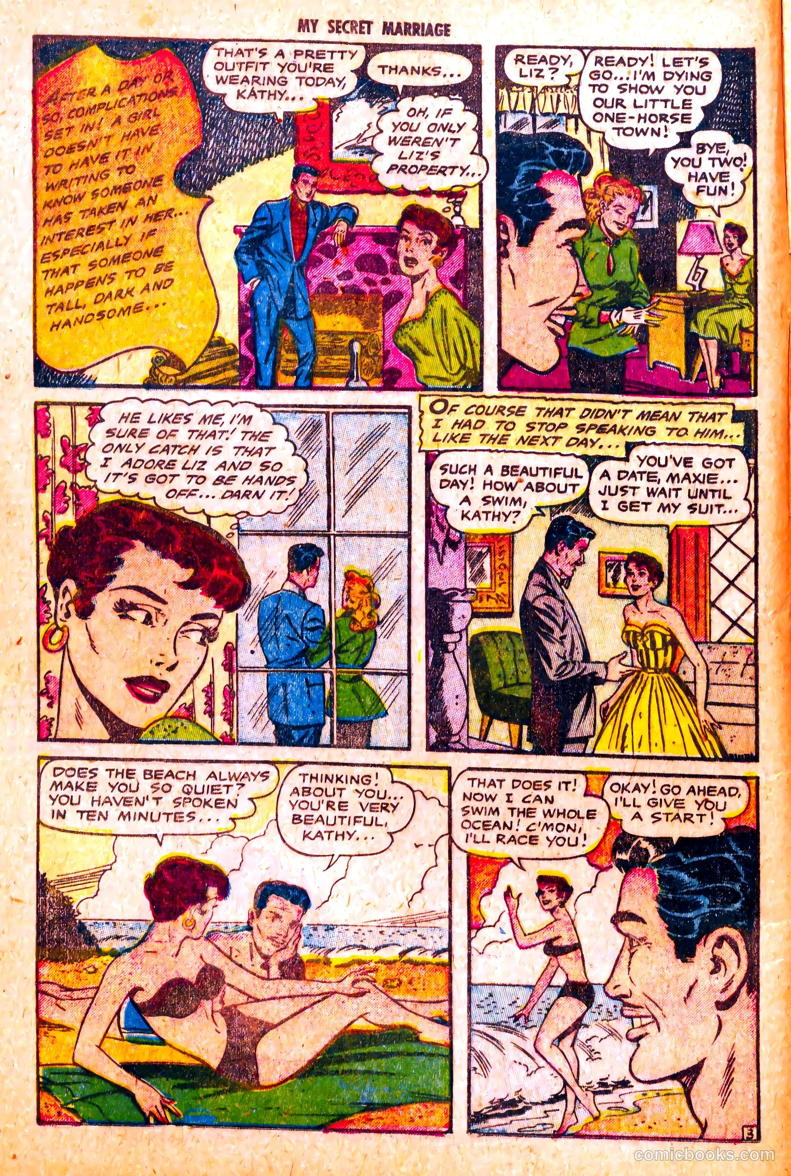 My Secret Marriage #9 (1954) — page 12 of 36