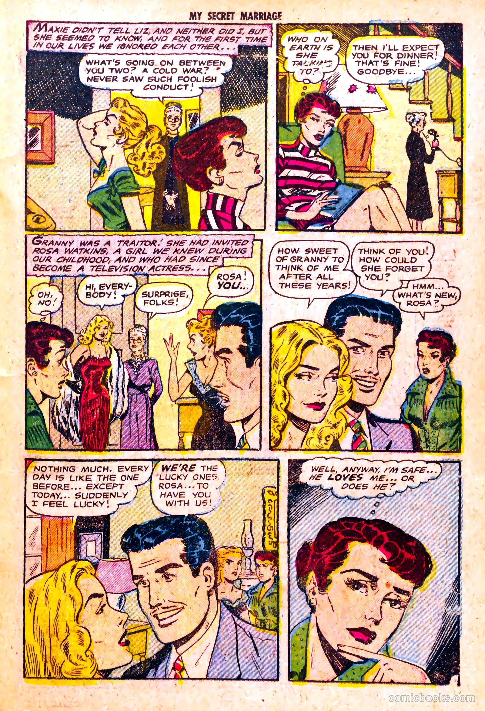 My Secret Marriage #9 (1954) — page 15 of 36