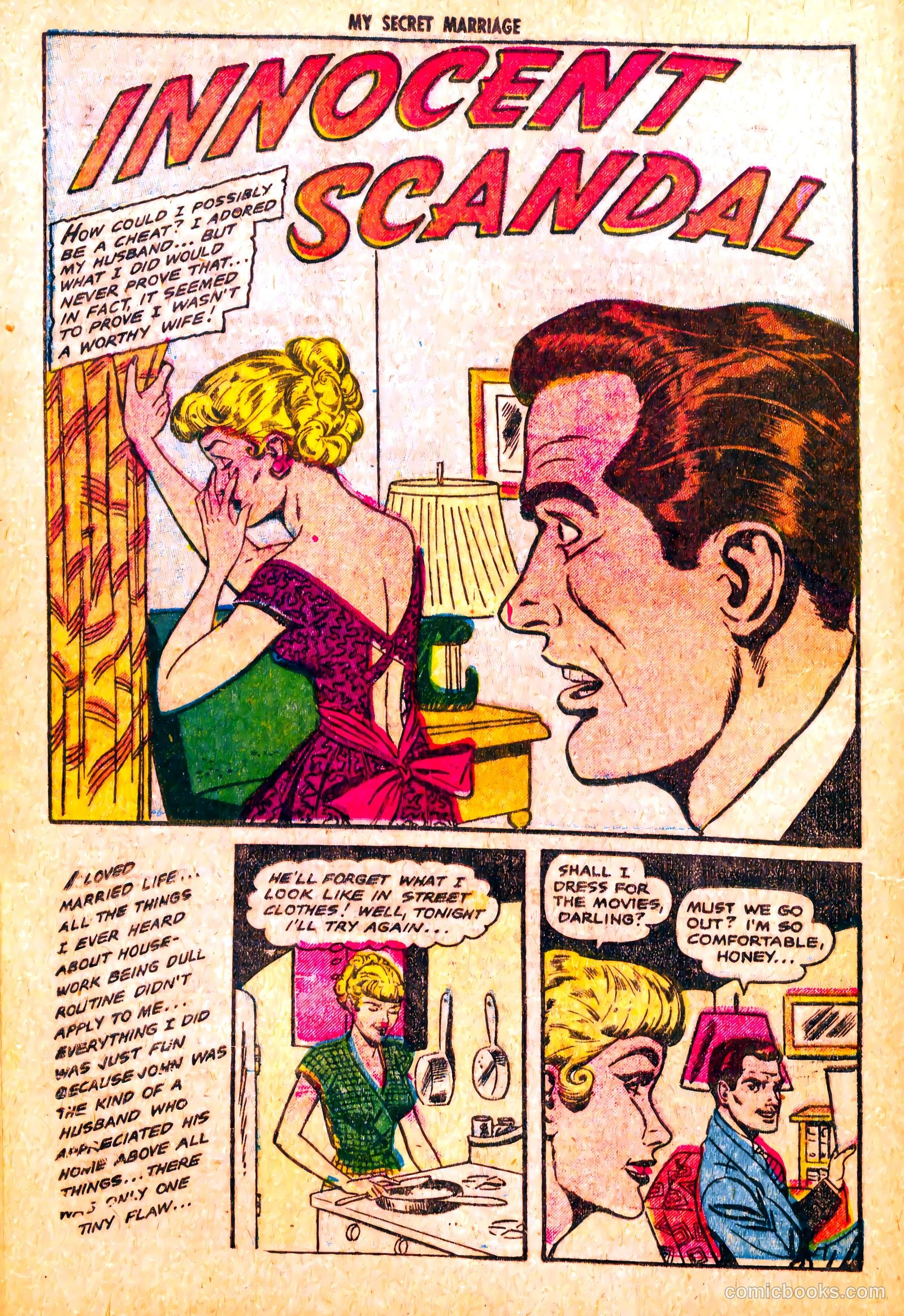 My Secret Marriage #9 (1954) — page 20 of 36
